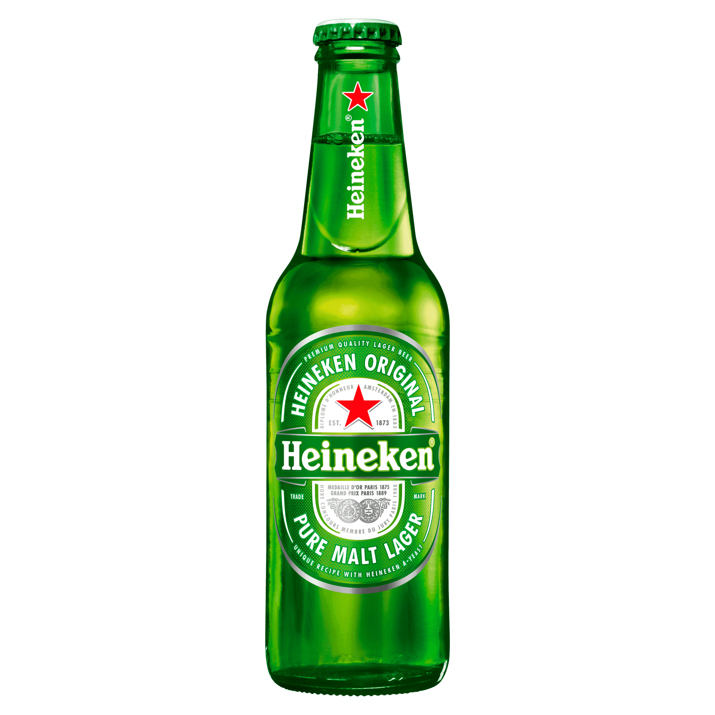 Heineken Premium pilsener bier fles
