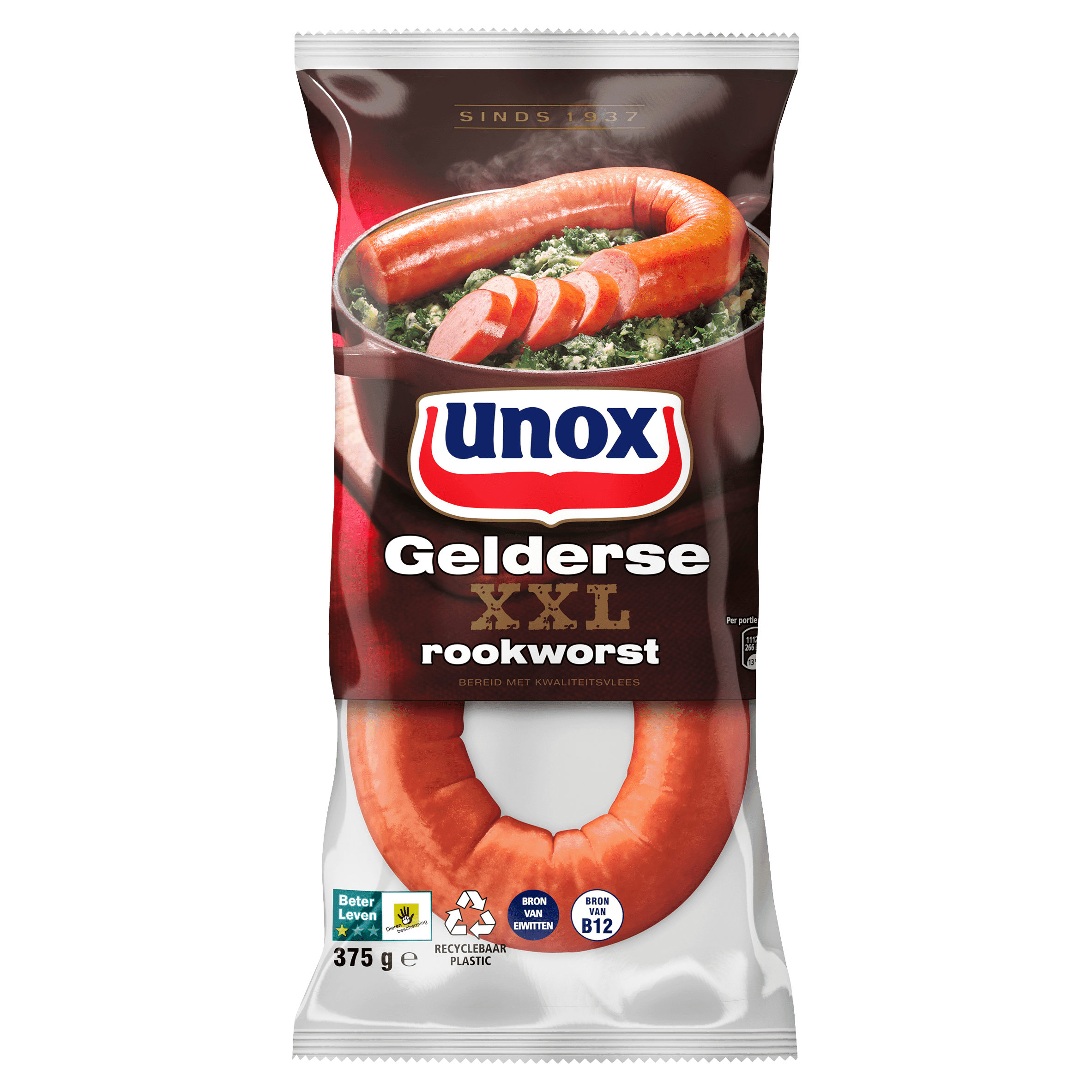 Unox Gelderse rookworst XXL