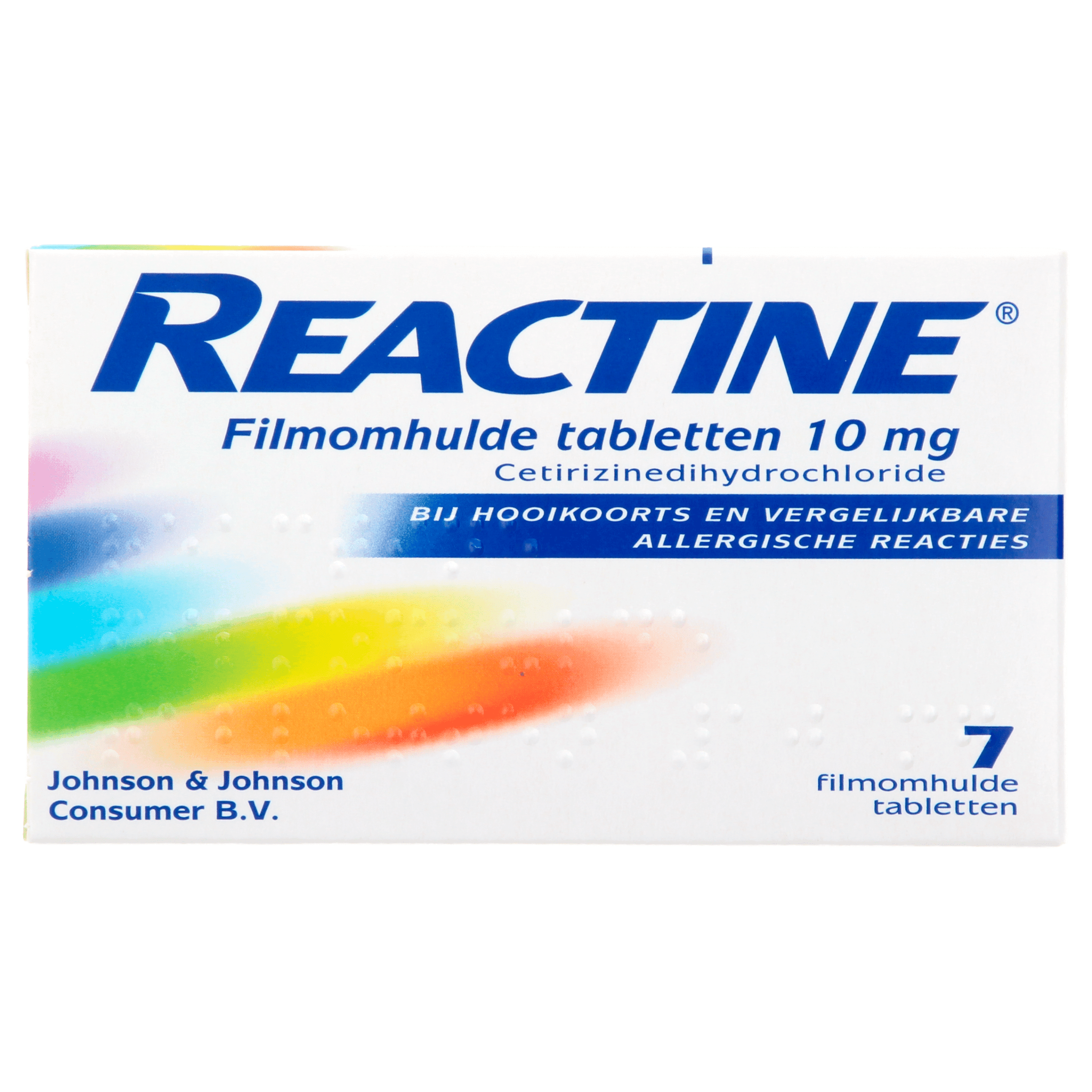 Reactine Hooikoorts & allergenen 10mg tablet