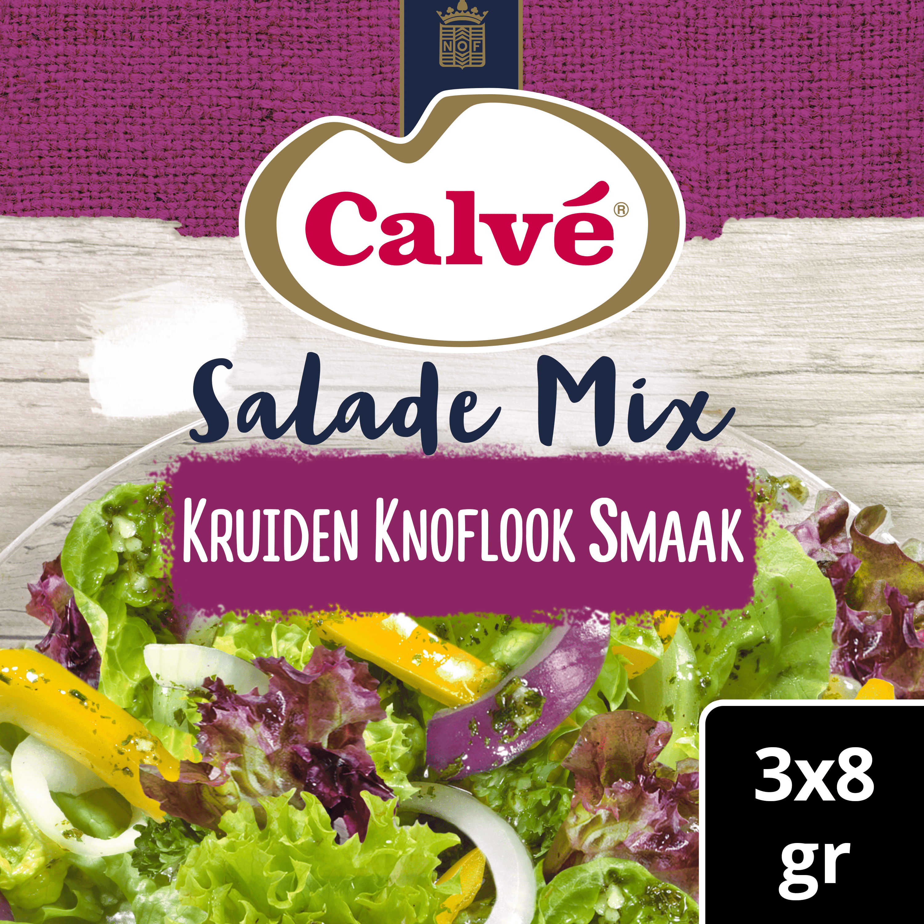 Calvé Salade Mix Kruiden Knoflook
