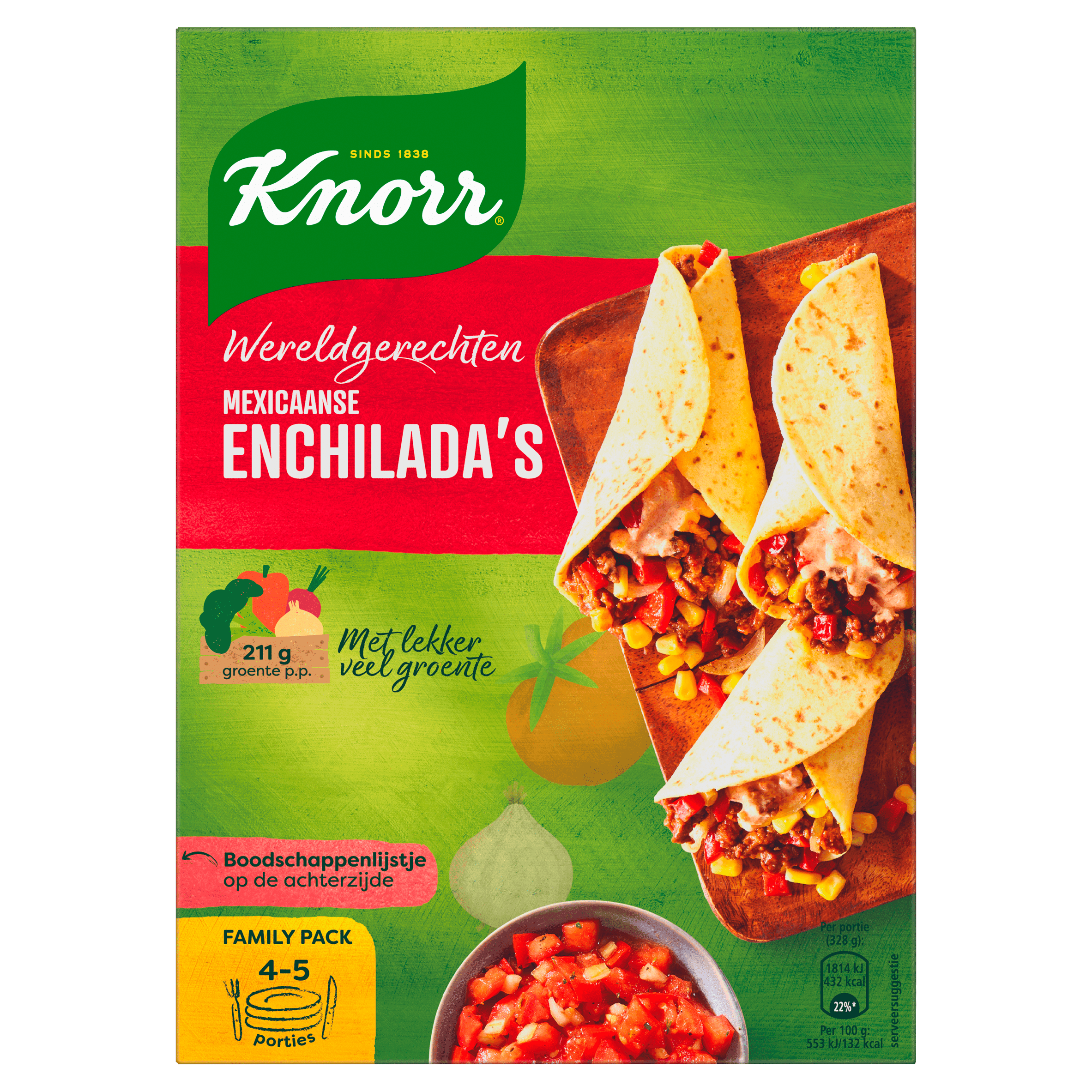 Knorr Wereldgerecht Mexicaanse enchiladas