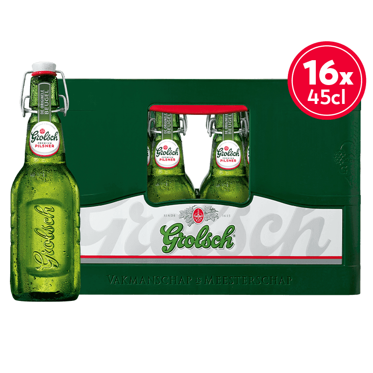 Grolsch Premium pilsner bier beugel