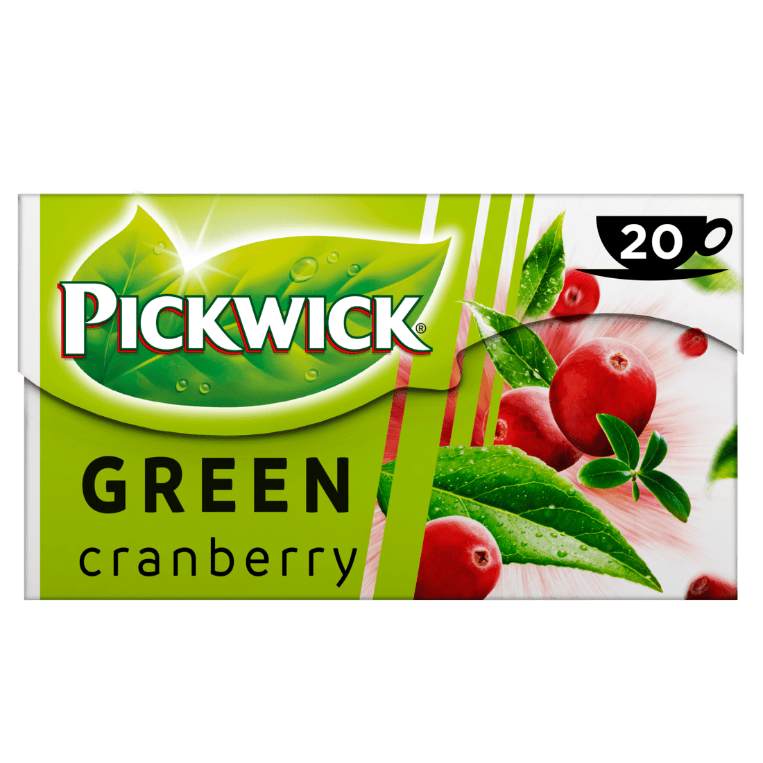 Pickwick Cranberry groene thee