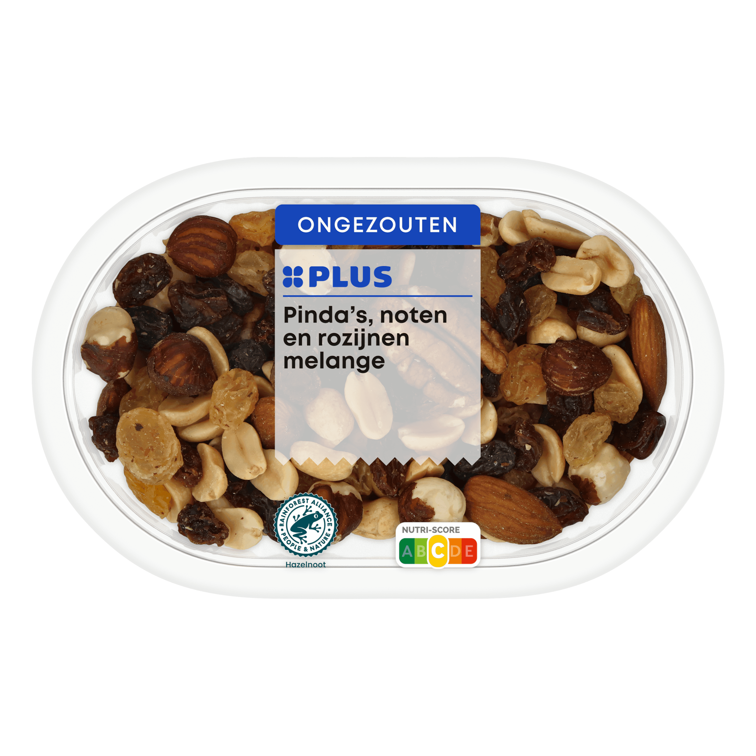 PLUS Pindas noten en rozijnen melange