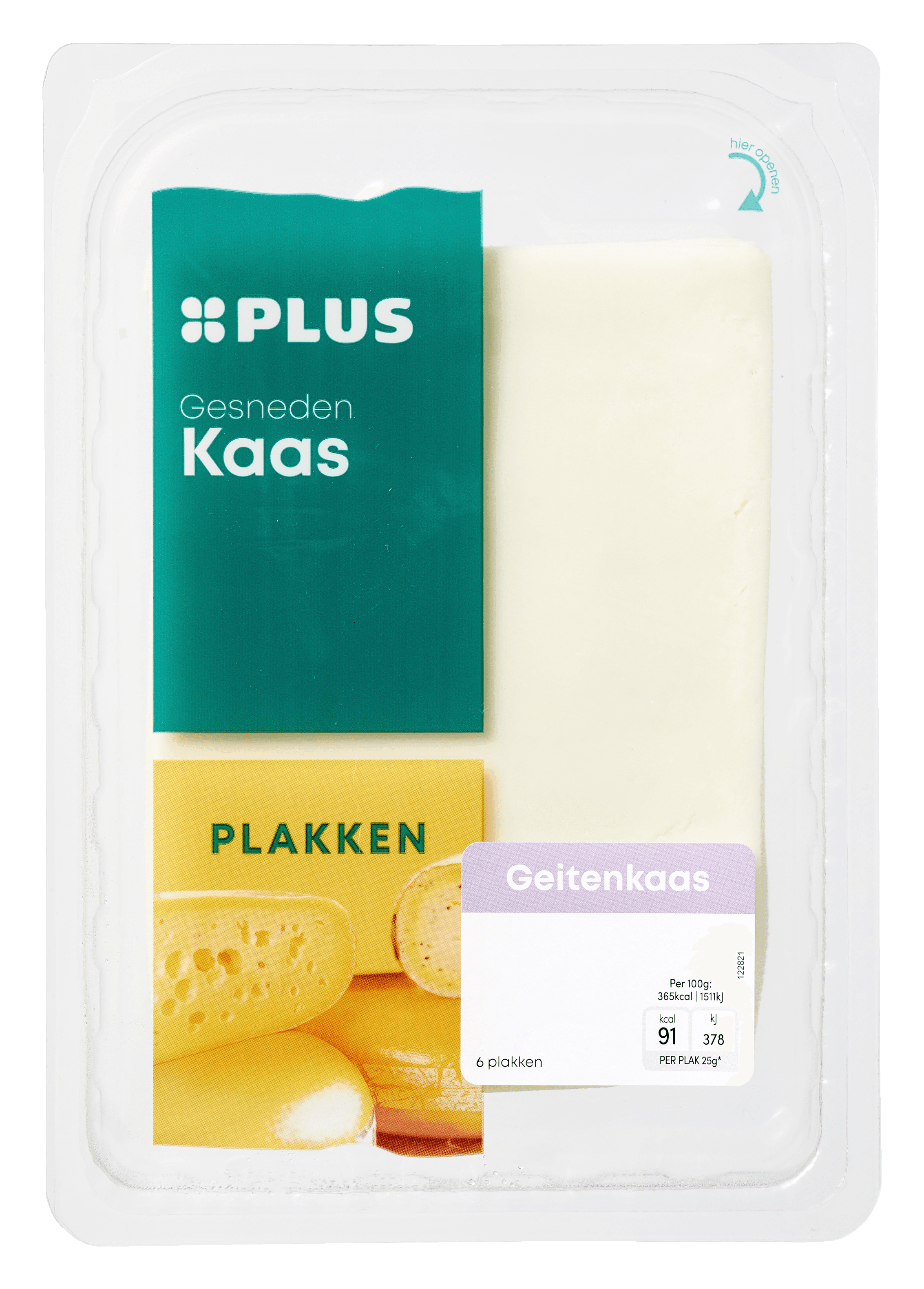 PLUS Geitenkaas 50+ plakken