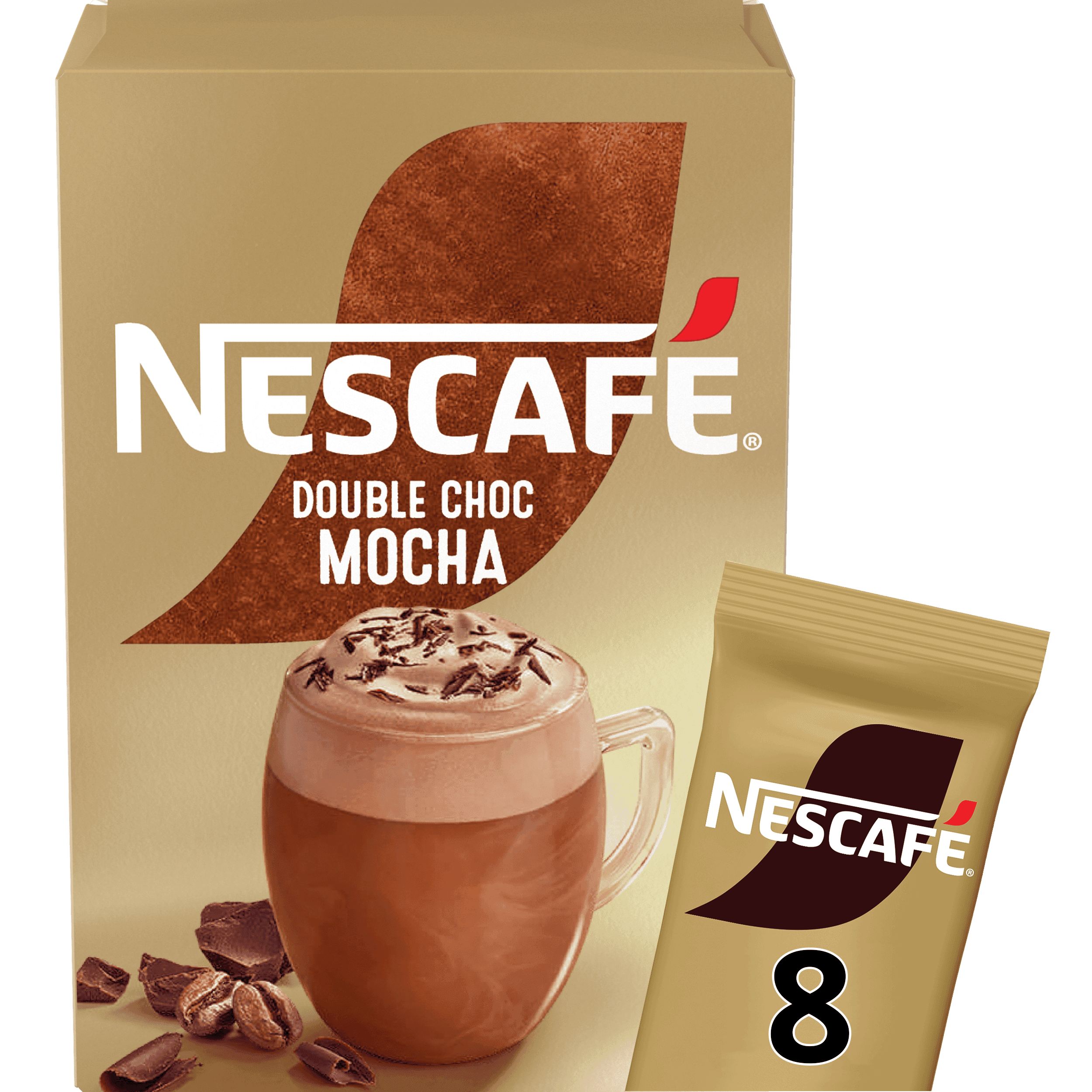 Nescafe Gold oploskoffie double choc mocha
