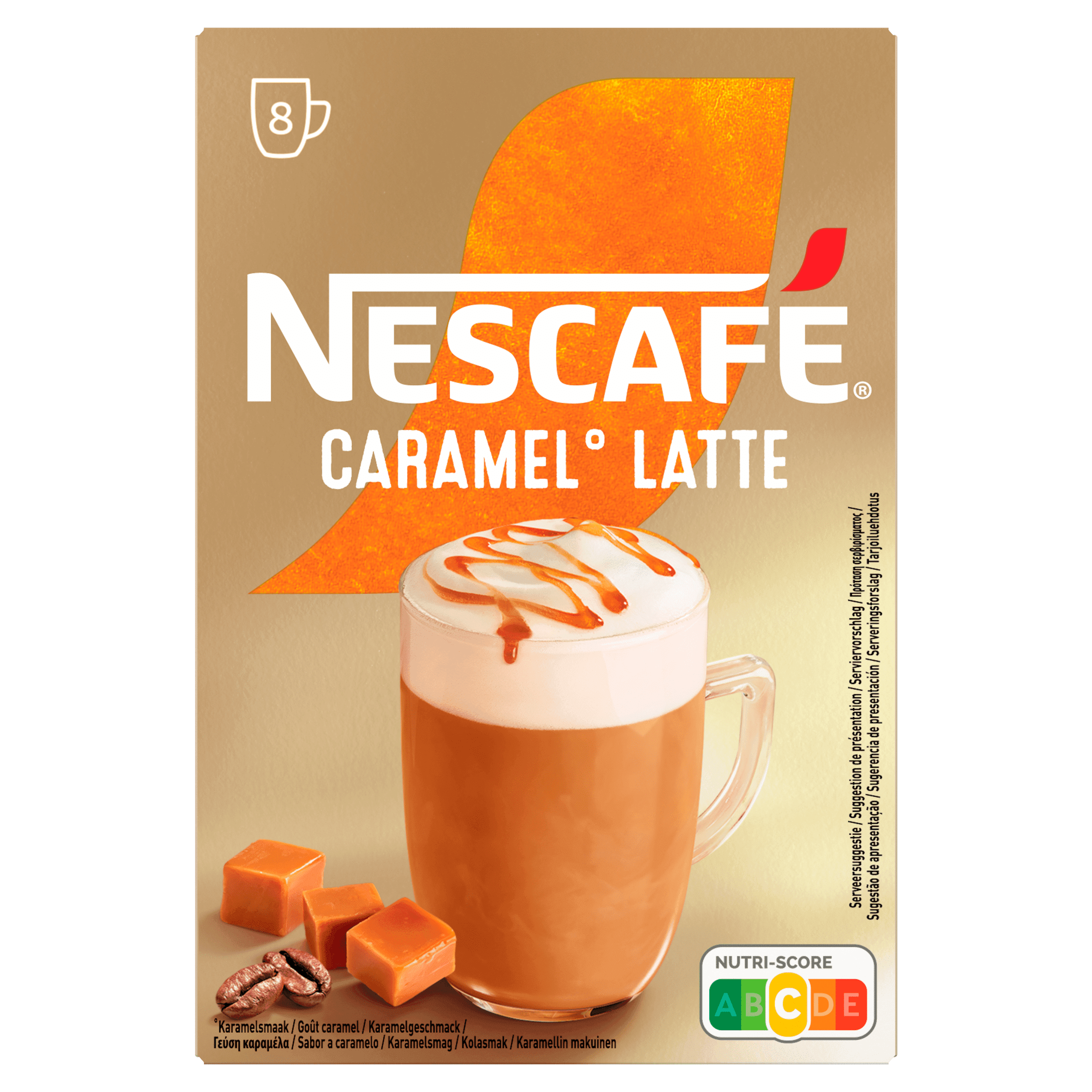 Nescafe Latte Caramel Oploskoffie