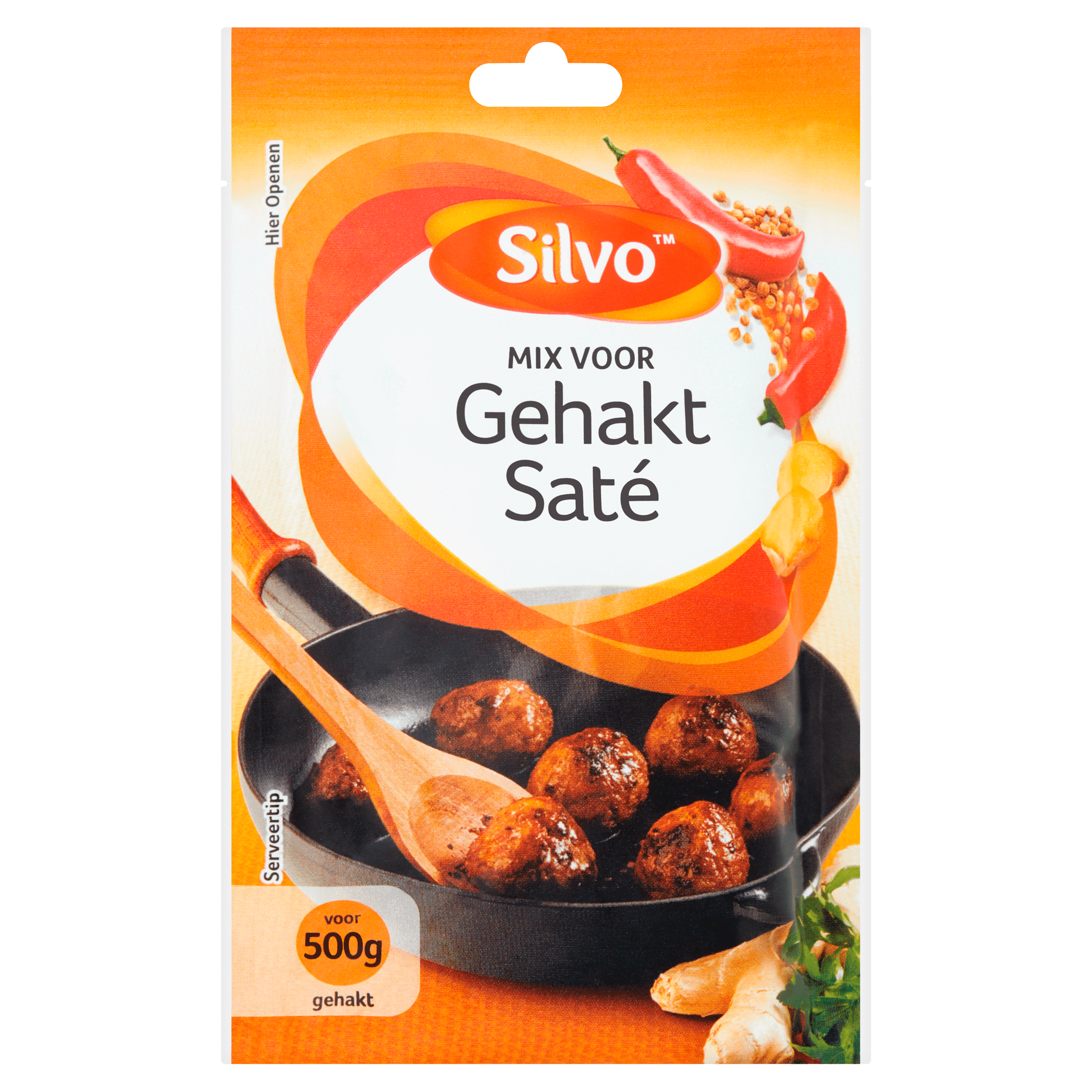 Silvo Kruidenmix gehakt saté