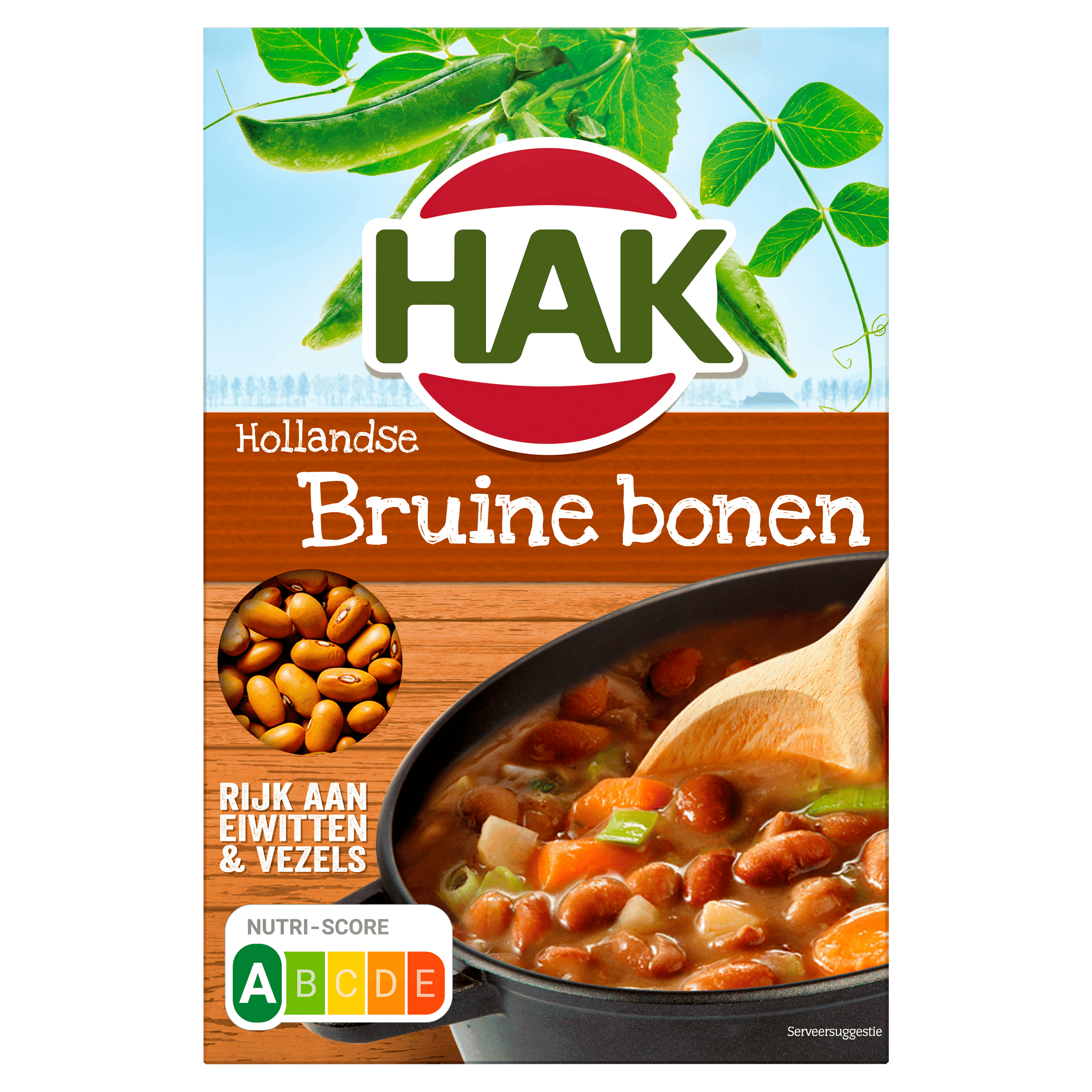 Hak Gedroogde bruine bonen