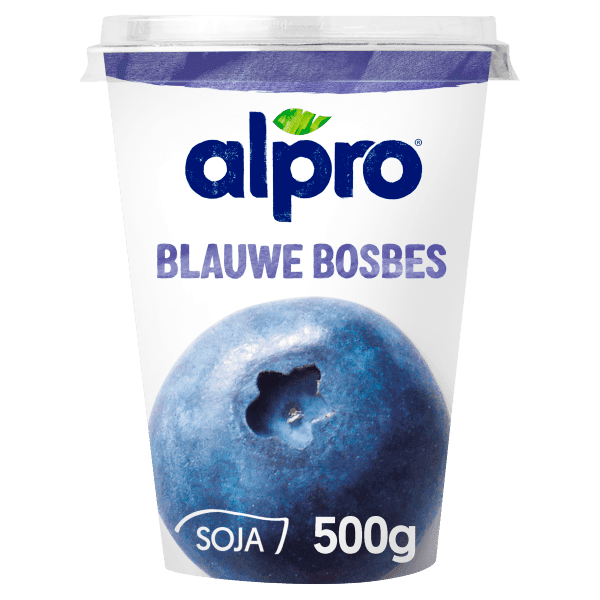 Alpro Plantaardige Variatie Yoghurt Bosbes