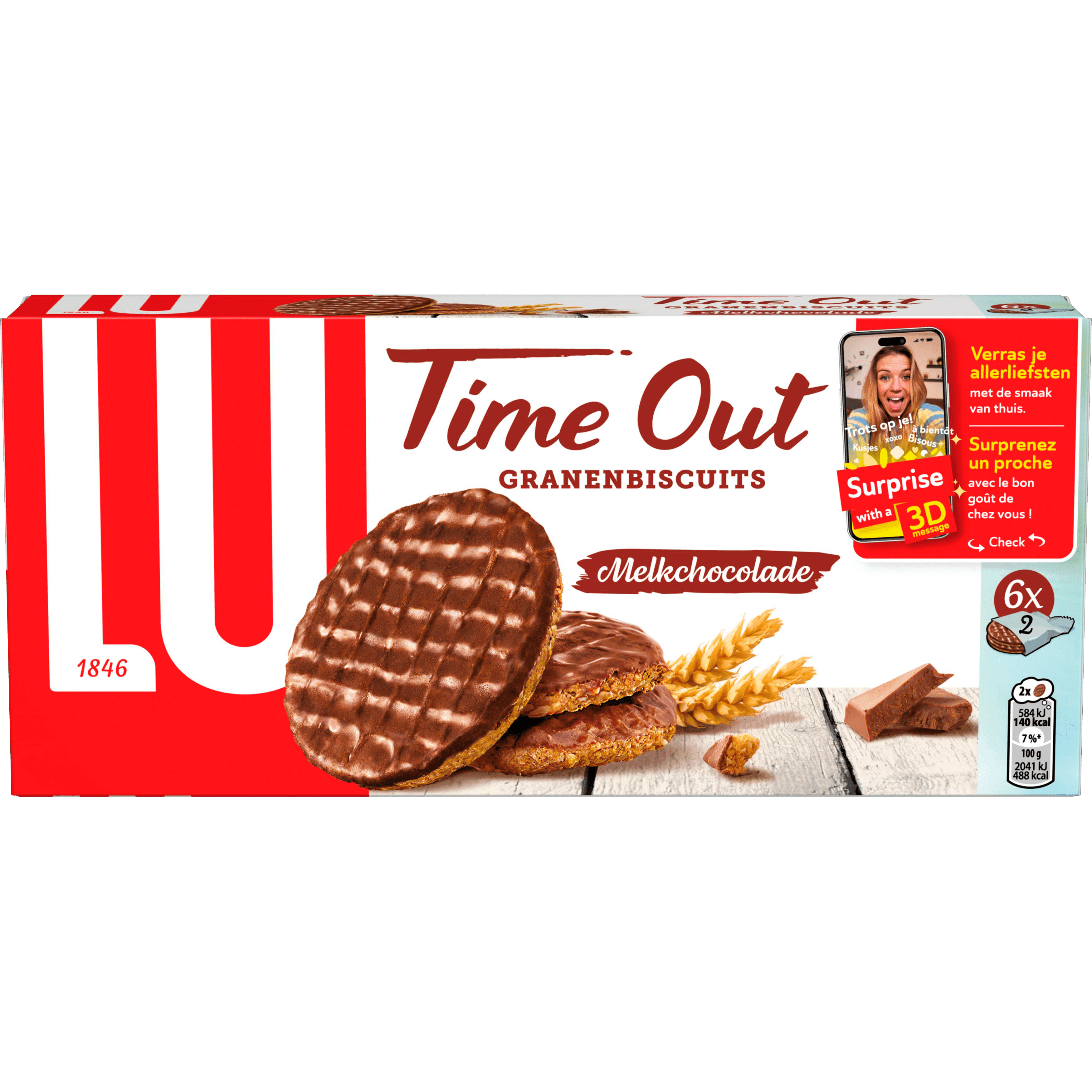 Lu Time out choco granenbiscuit
