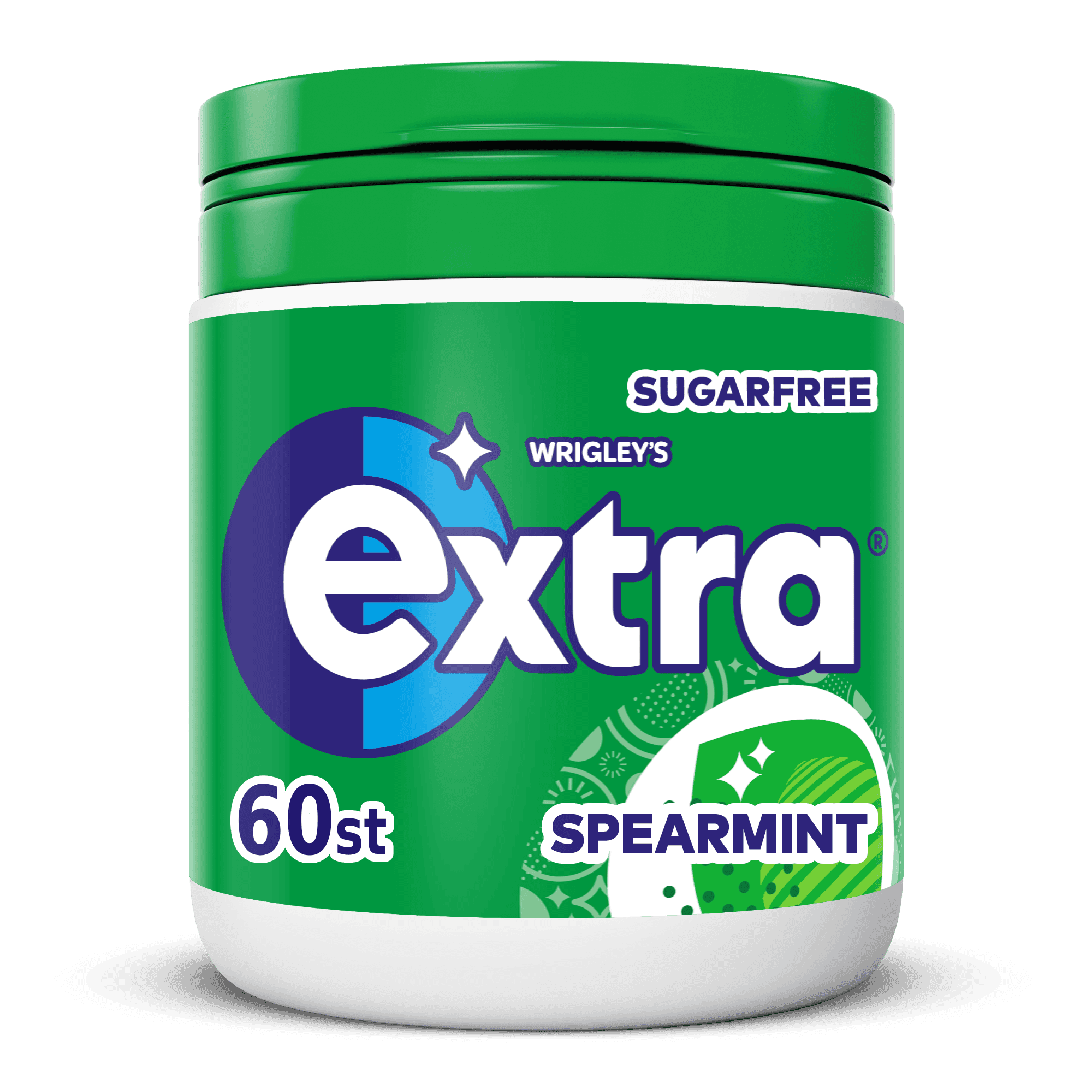 Extra Spearmint kauwgom suikervrij