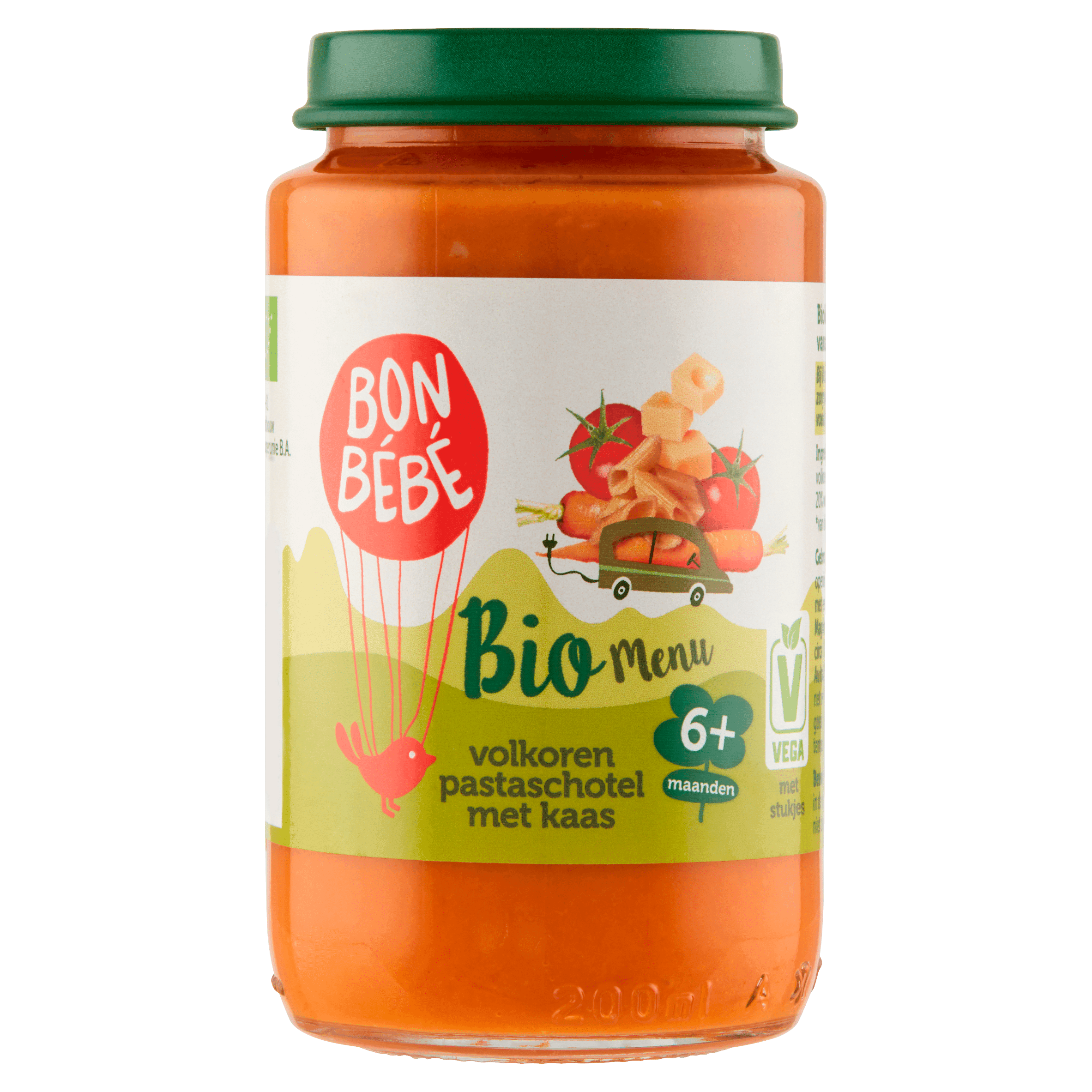 Bonbebe Bio M0615 pastaschotel met kaas