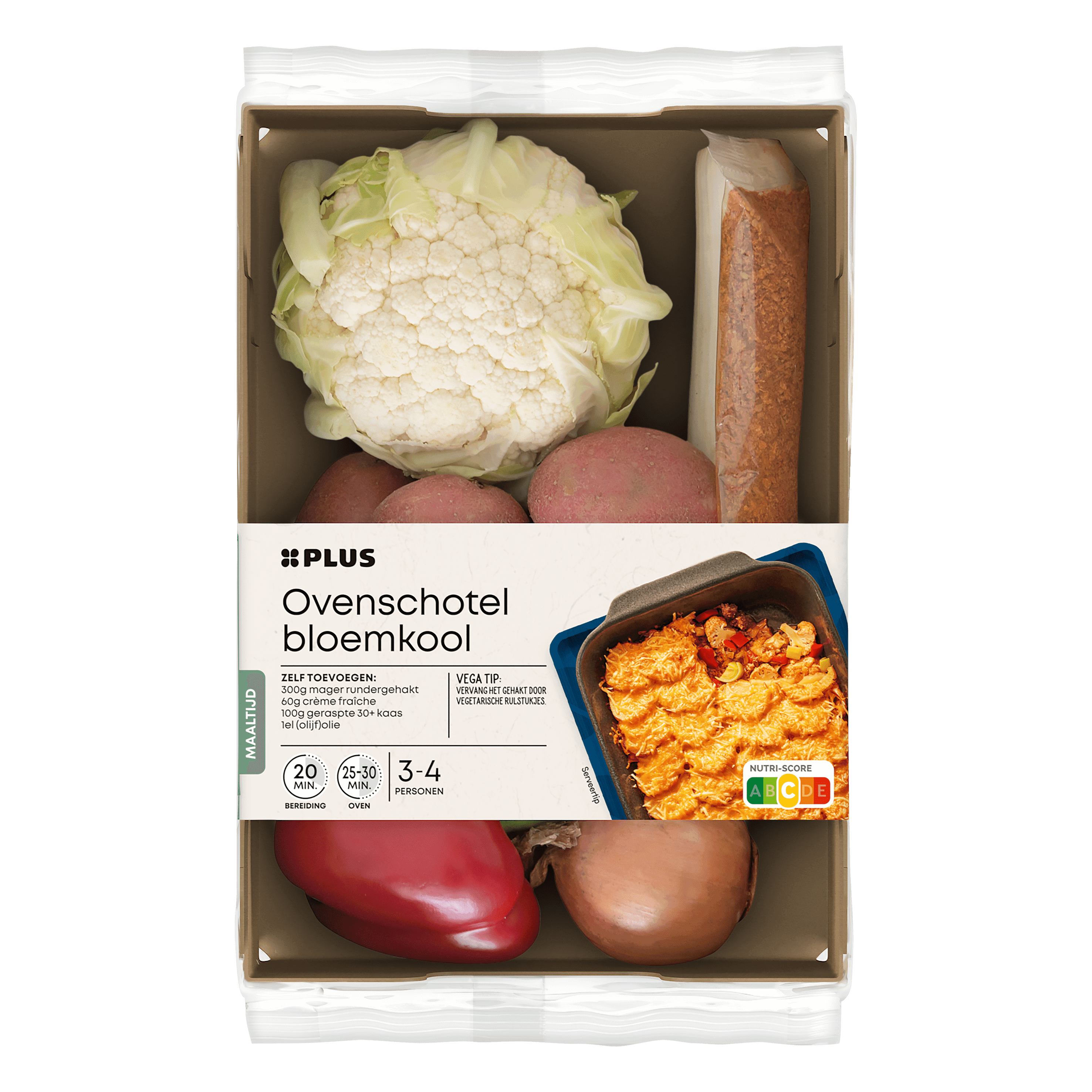 PLUS Verspakket ovenschotel bloemkool