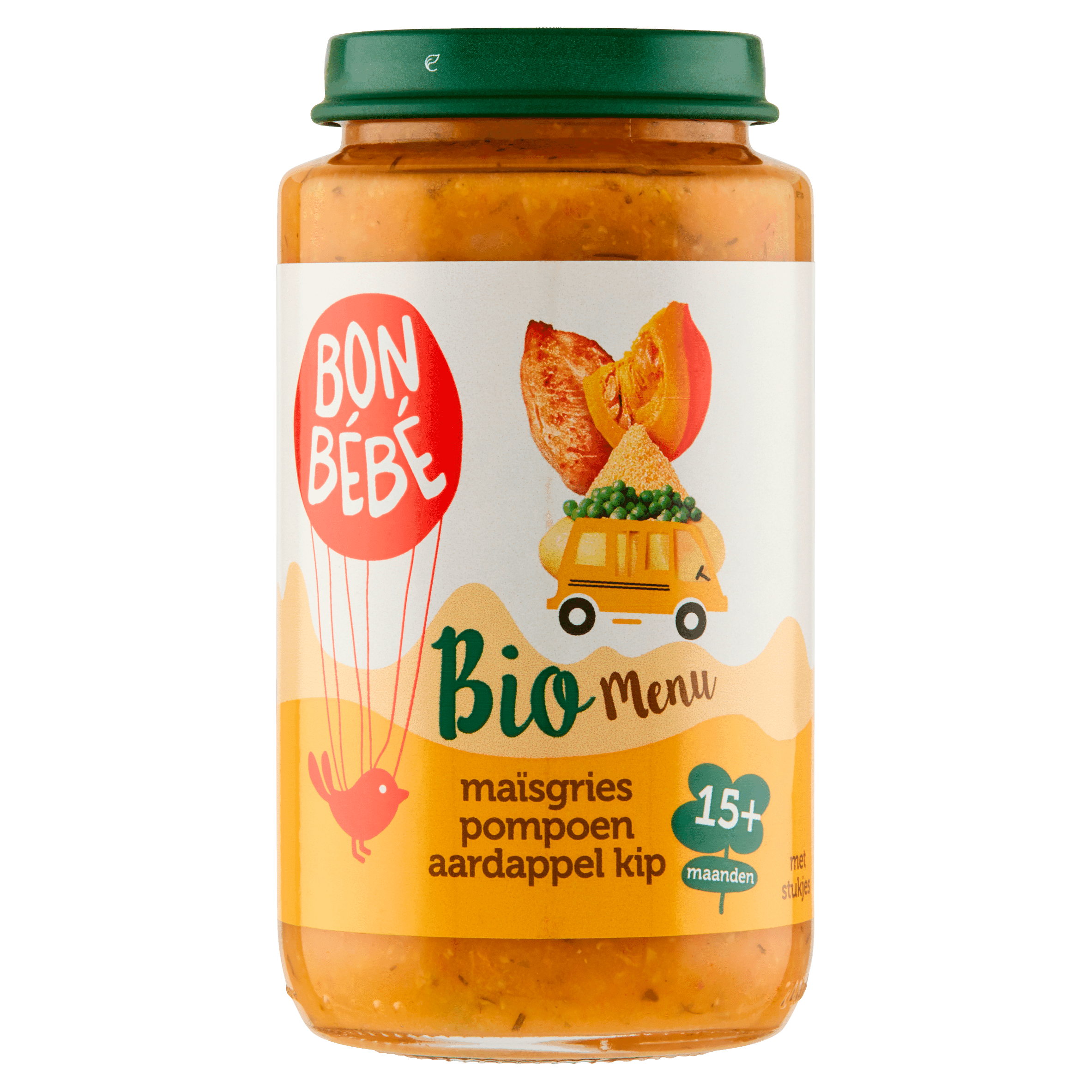 Bonbebe Bio M1515 mais doperwt aardappel kip