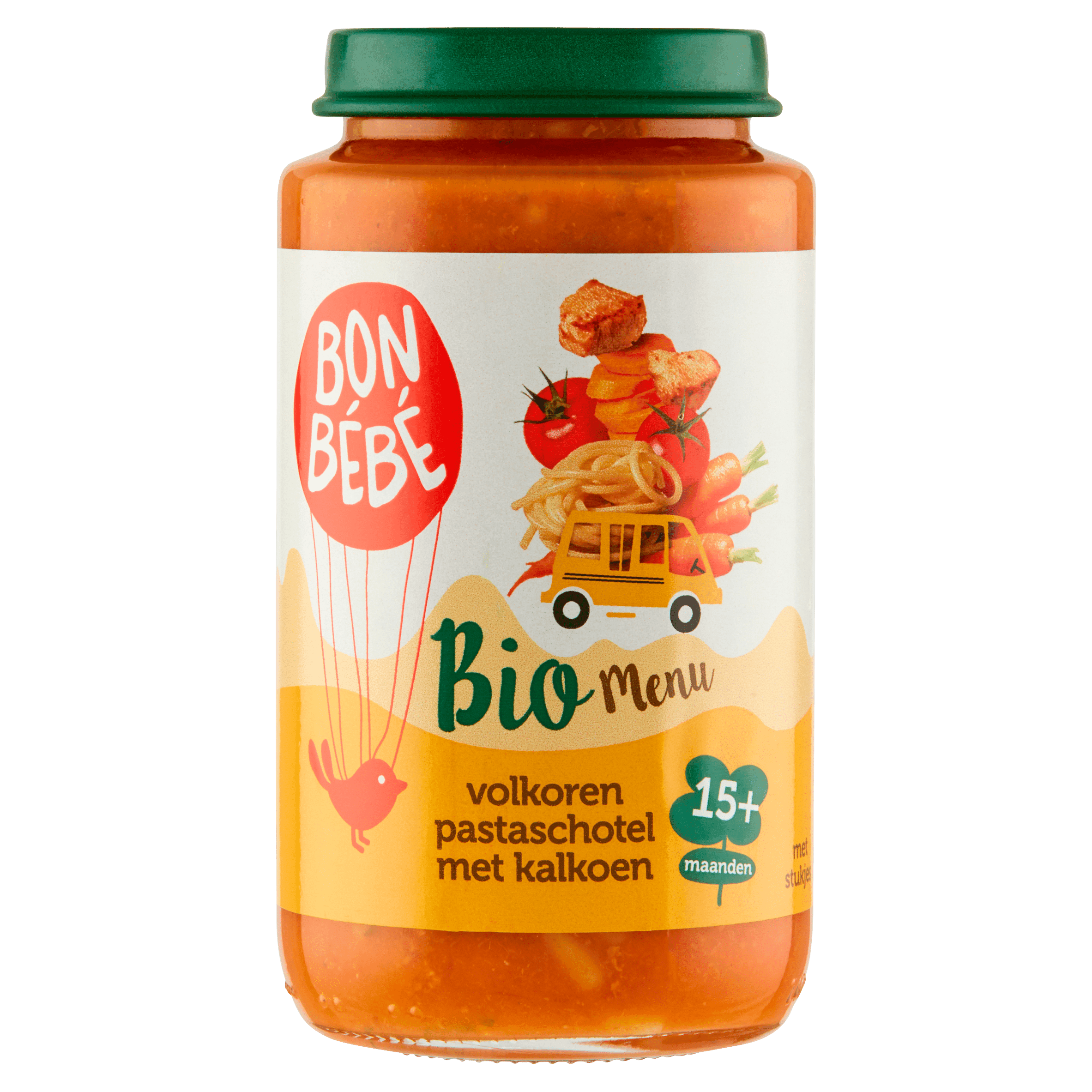 Bonbebe Bio M1511 pastaschotel met kalkoen