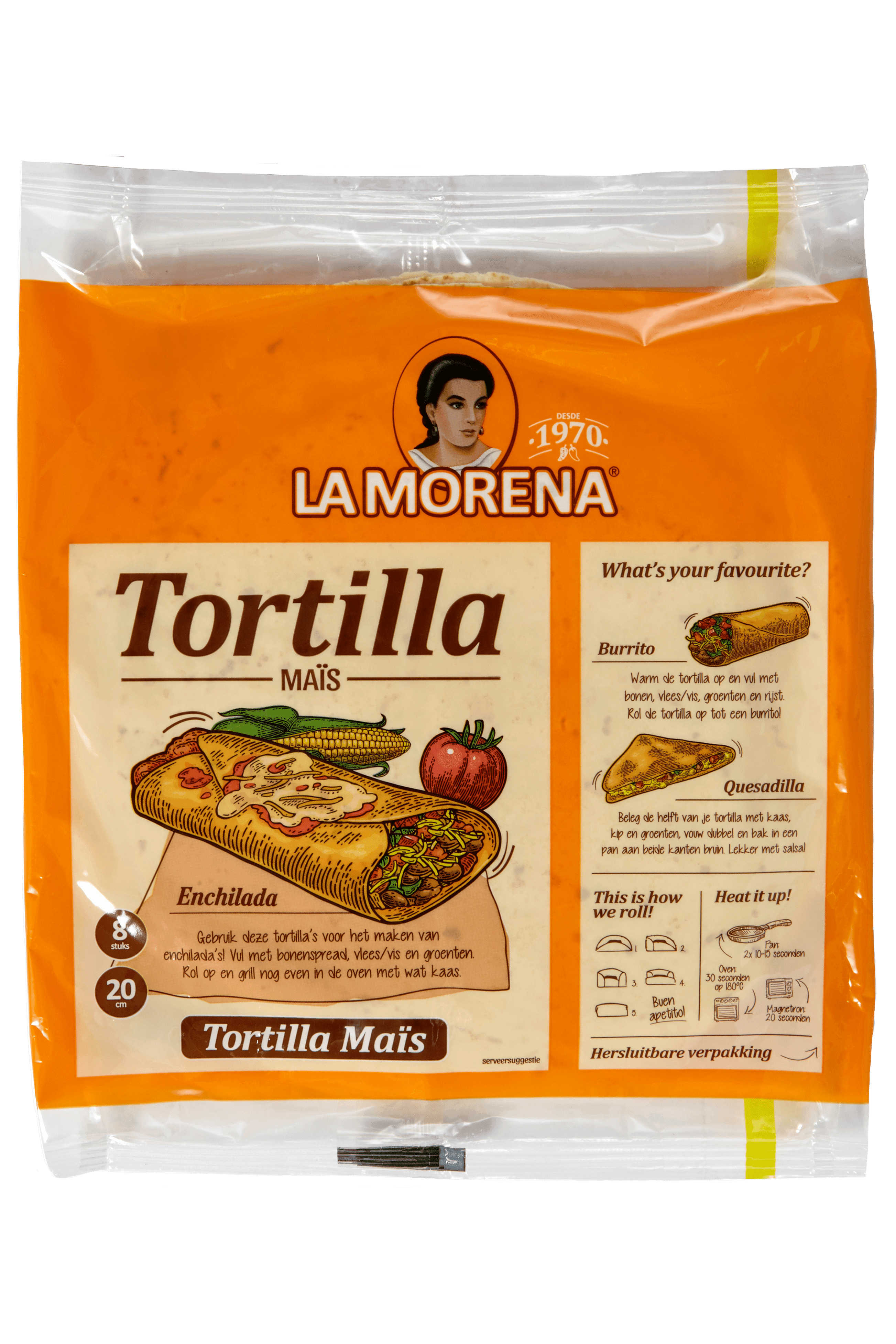 La Morena Tortilla mais