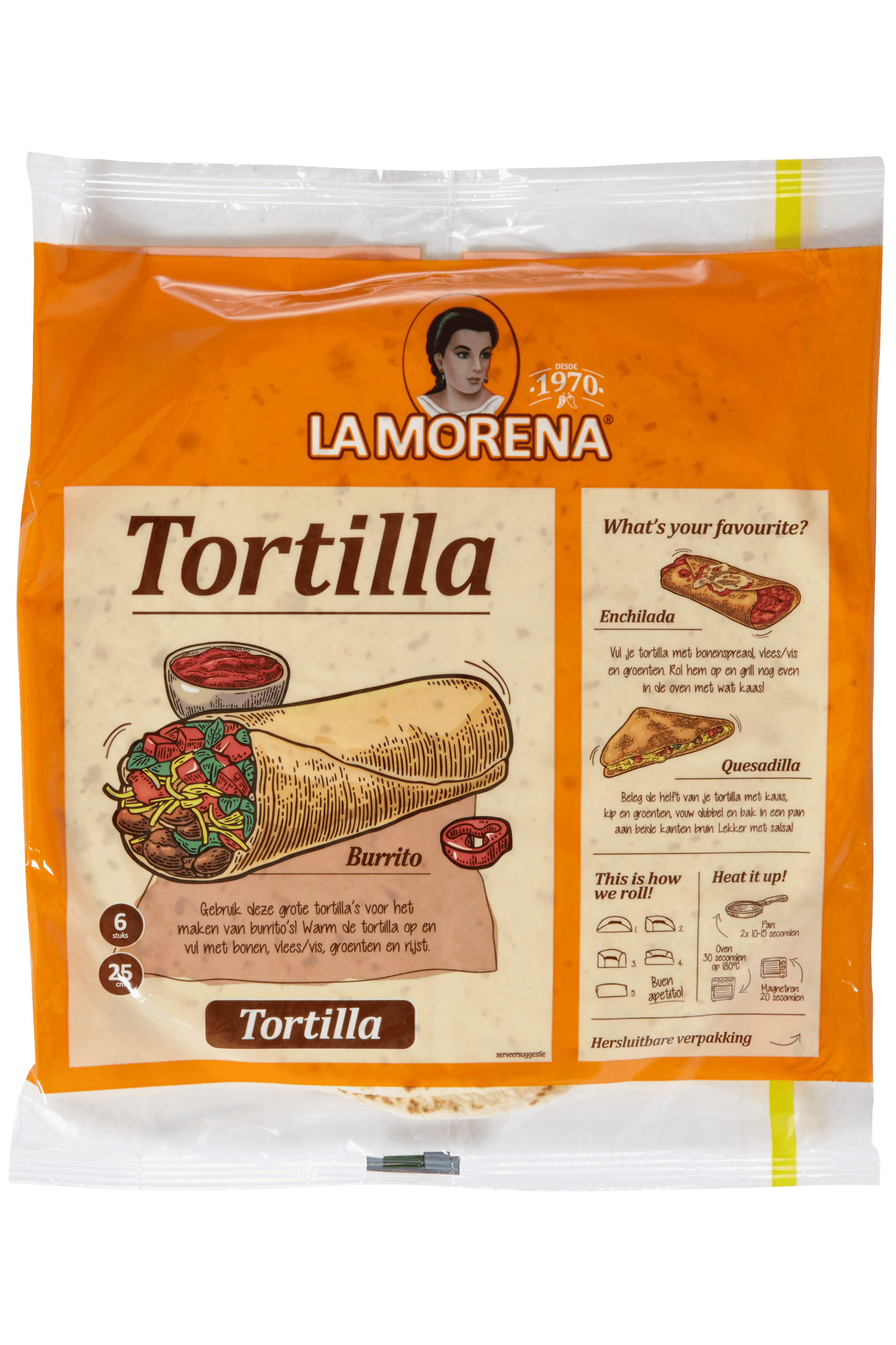 La Morena Tortilla naturel