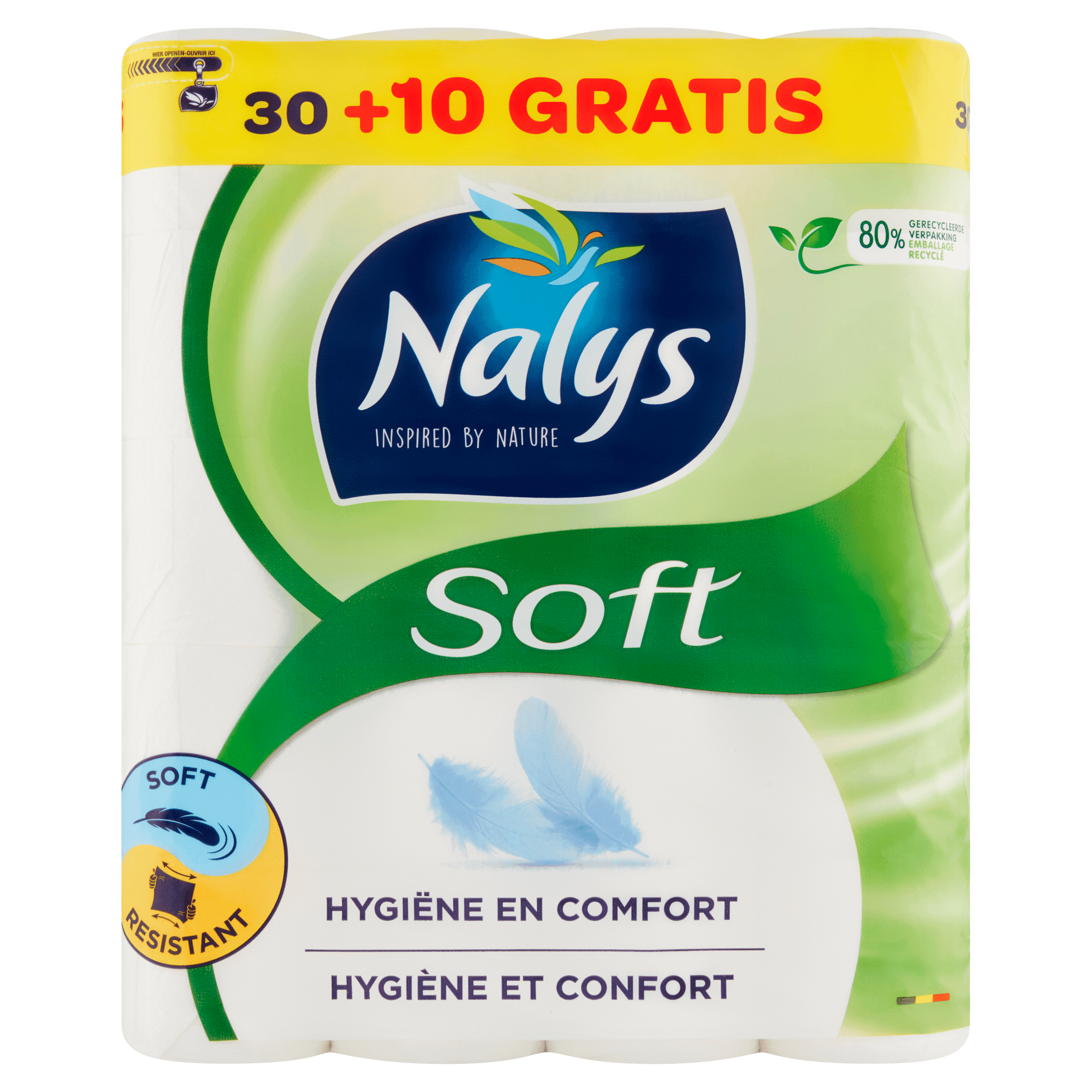 NALYS Soft hybrid toiletpapier