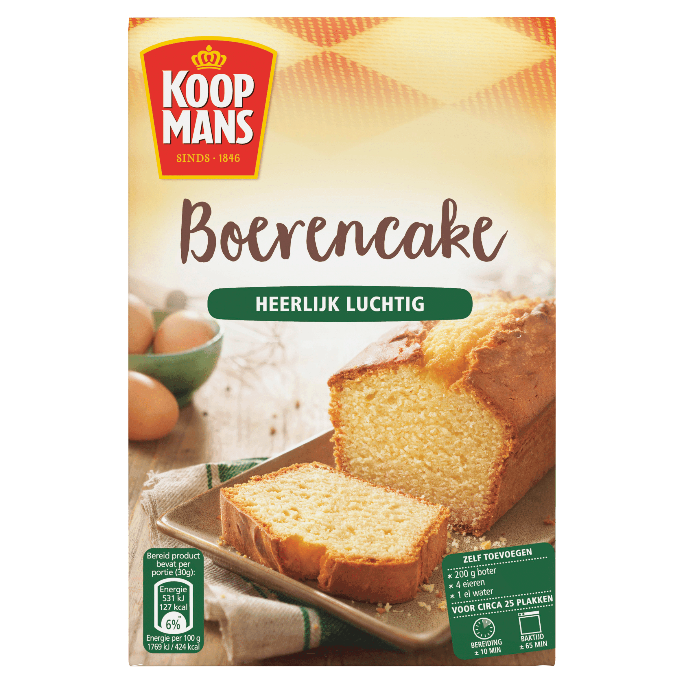 Koopmans Boerencake bakmix