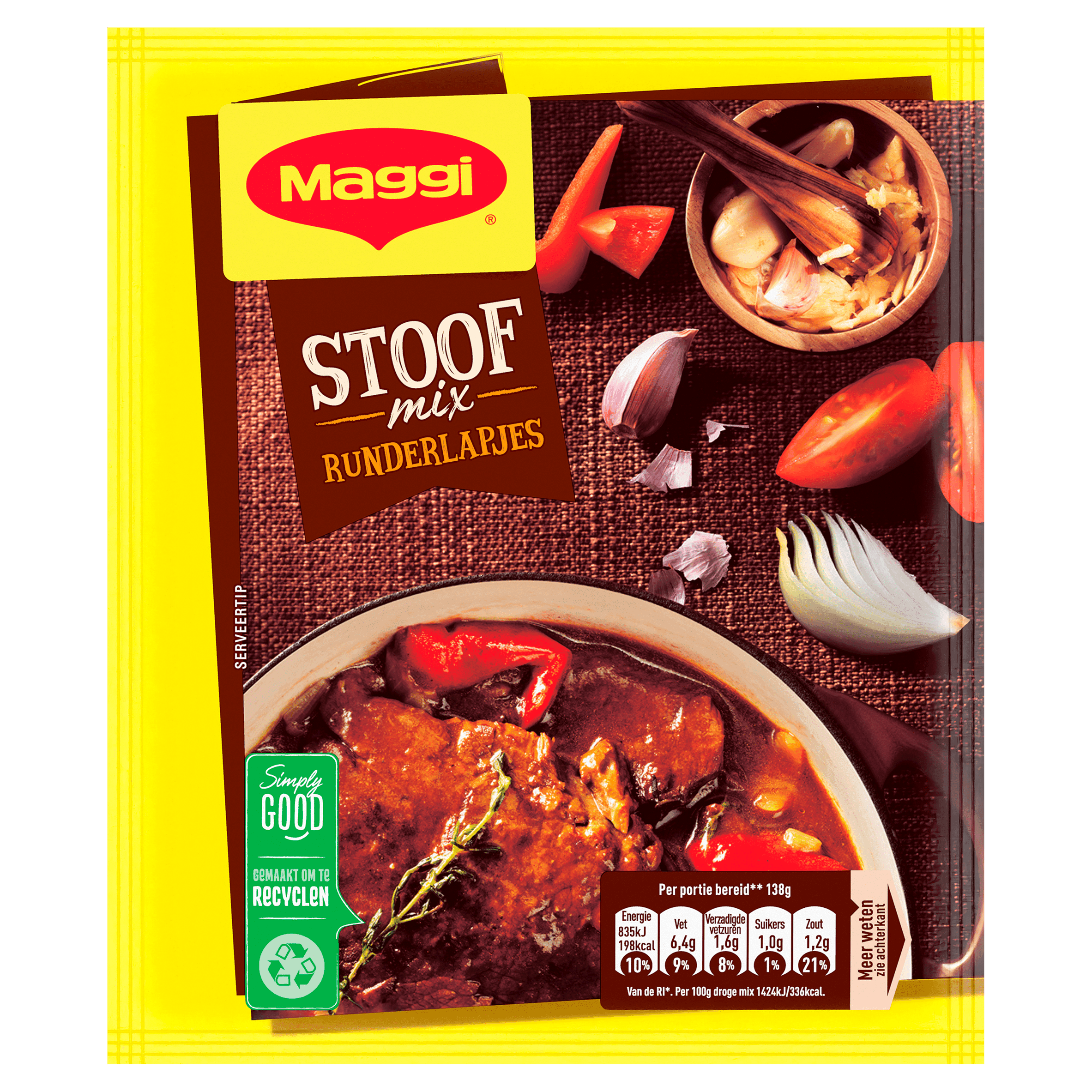 Maggi Stoofmix runderlapjes