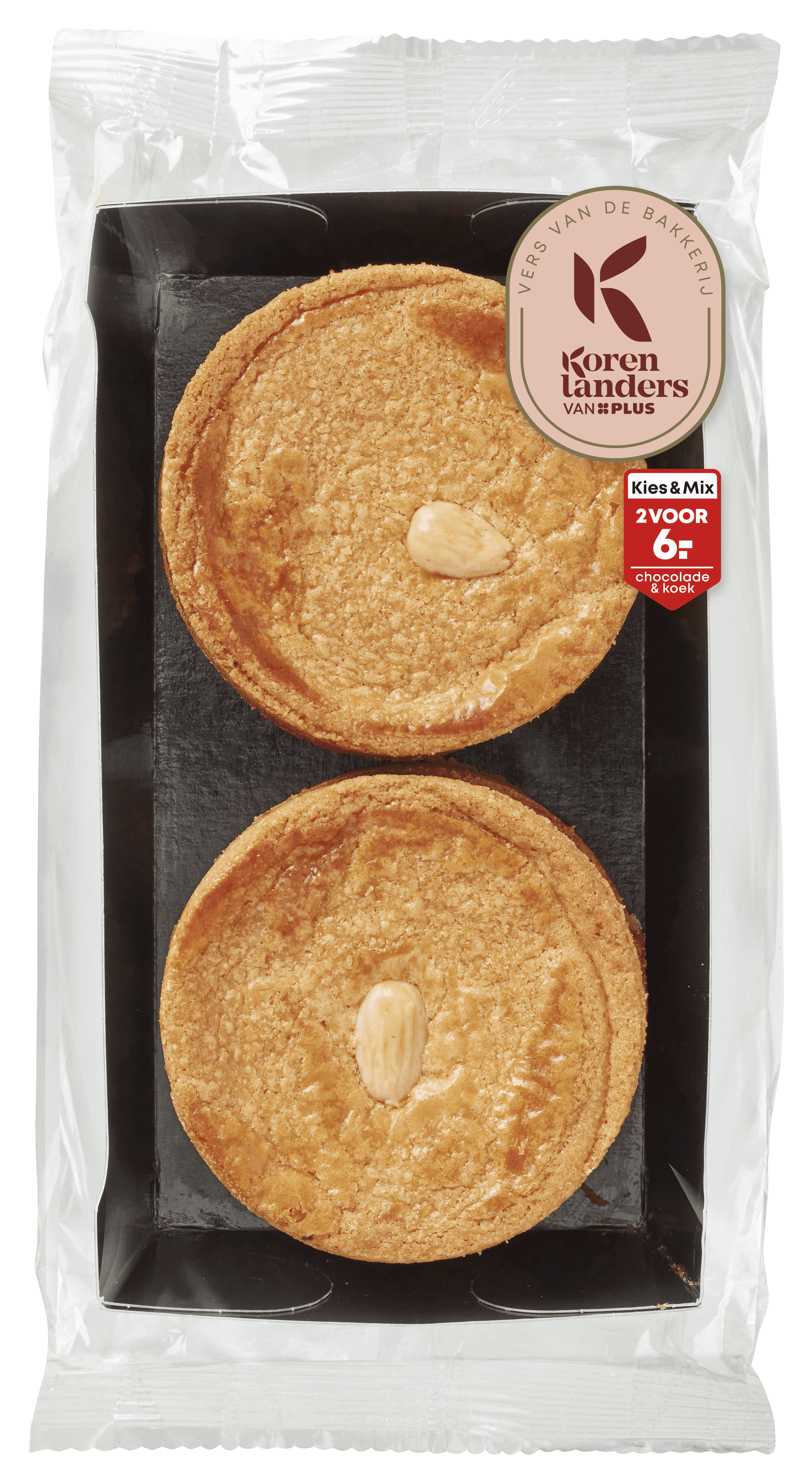 PLUS Korenlanders Roomboter amandelpencees