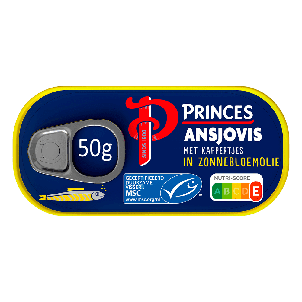Princes Ansjovis + kappertjes MSC
