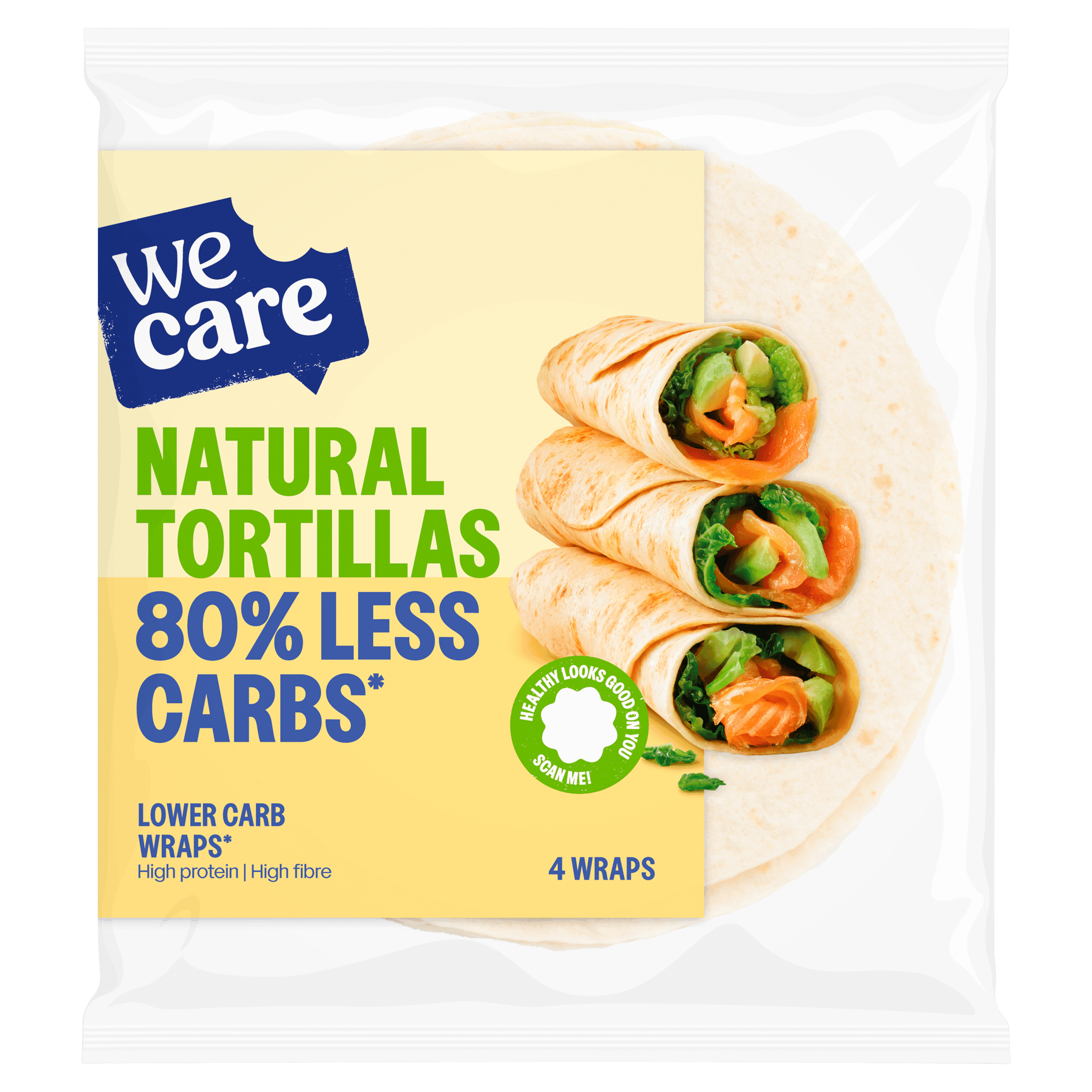 WeCare Tortilla Wraps low carb