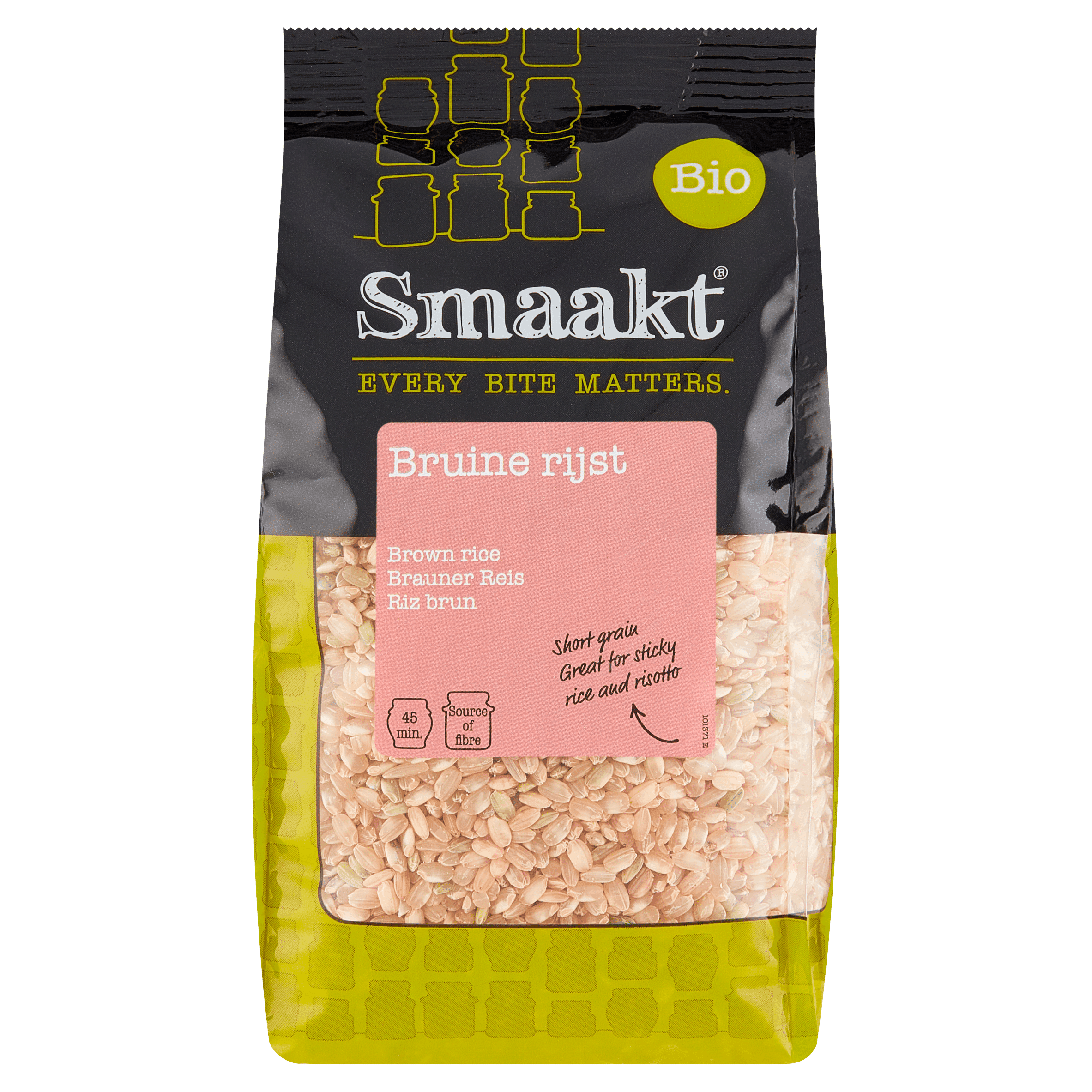 Smaakt Bruine rijst biologisch