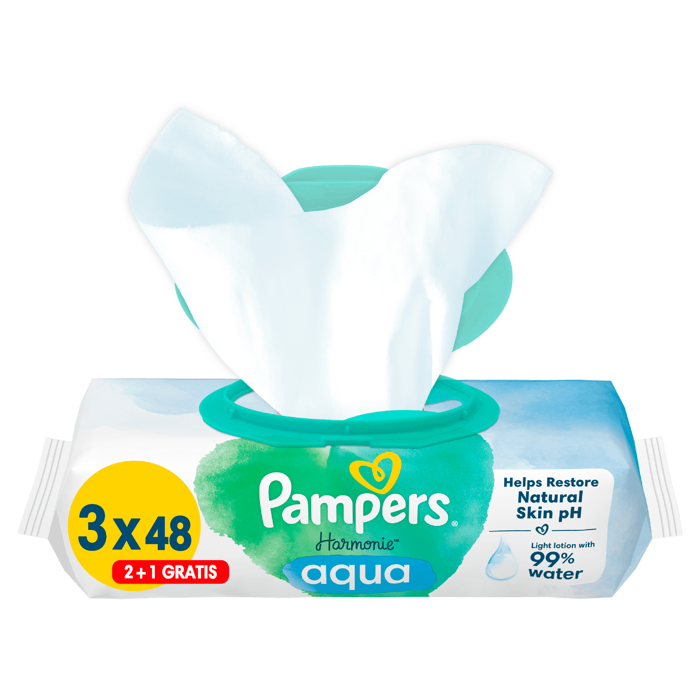 Pampers Babydoekjes plastic babydoekjes