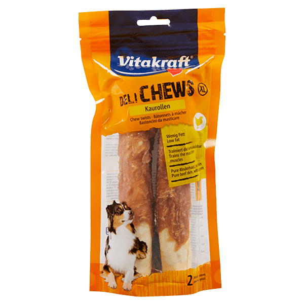 Vitakraft Deli chews kauwrollen XL 2st