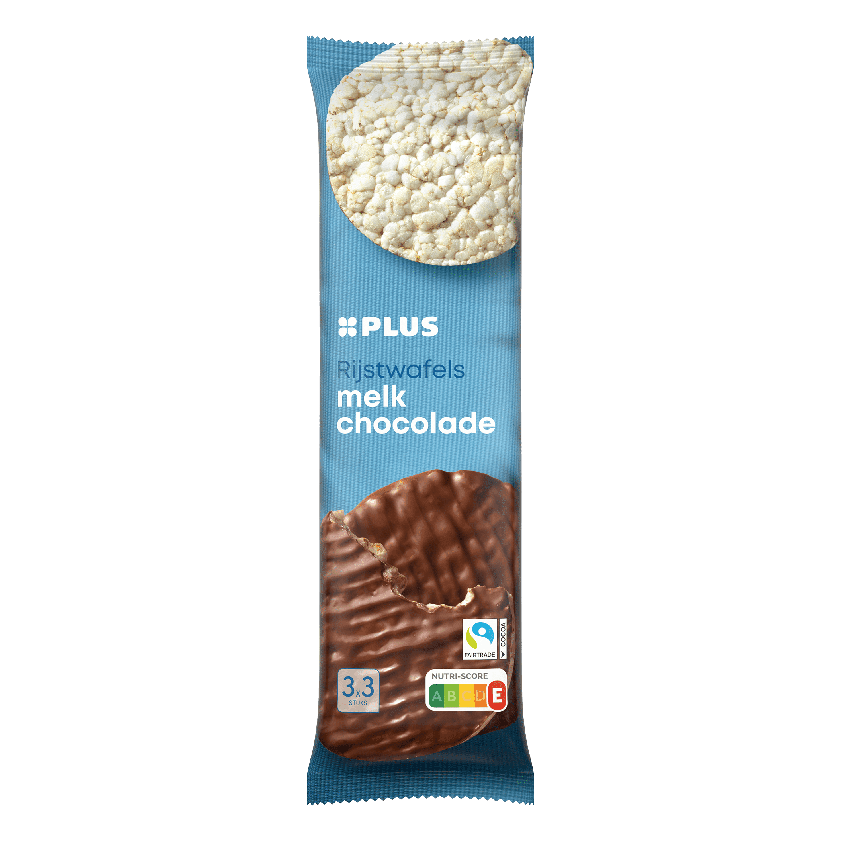 PLUS Rijstwafels choco