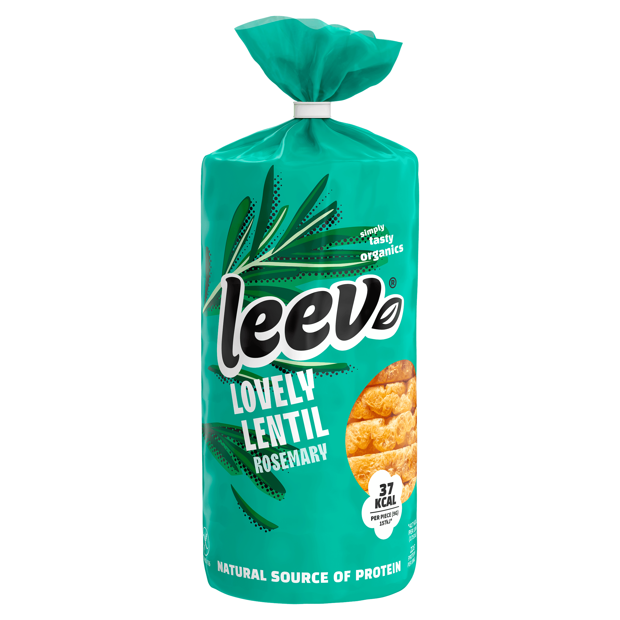 Leev Bio Linzenwafels rozemarijn