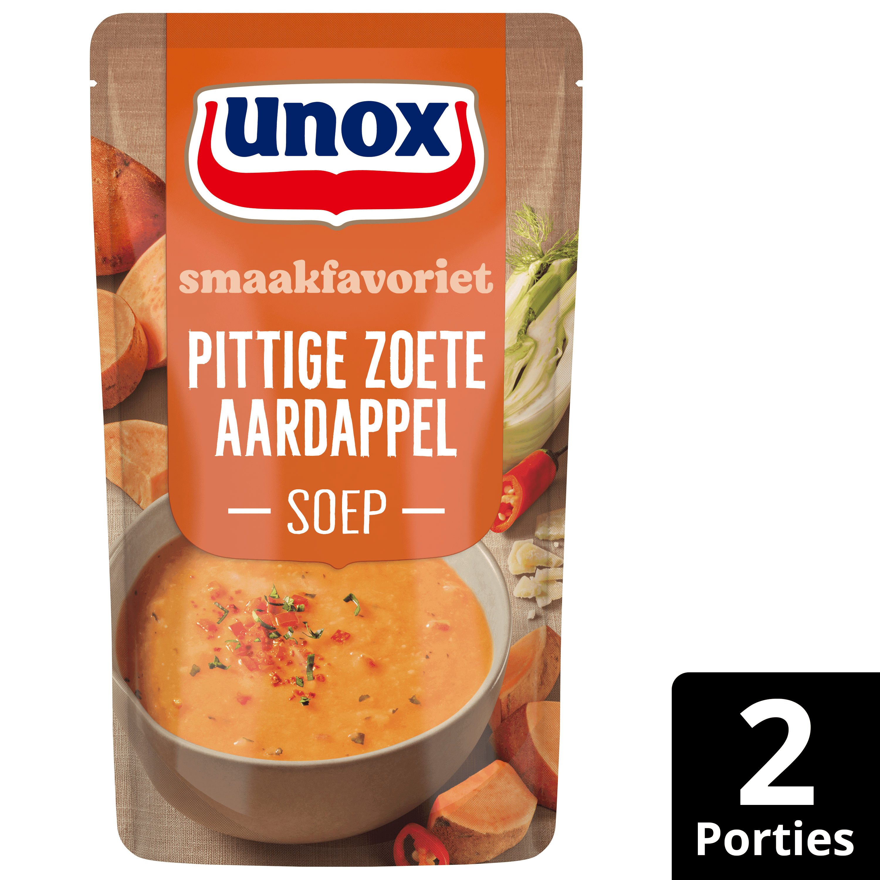 Unox Soep in Zak Pittige Zoete Aard