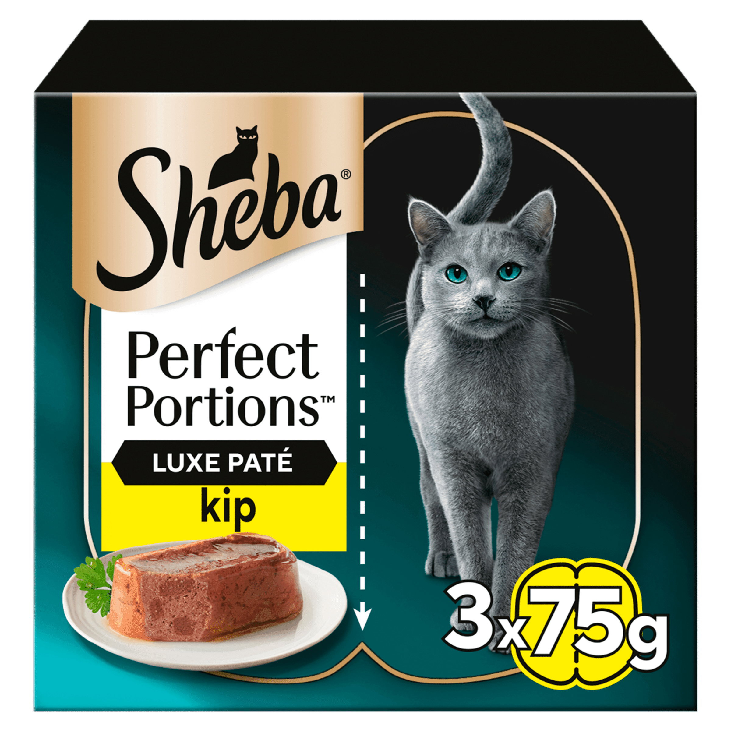 Sheba Perfect Portions Paté Kip Kattenvoer