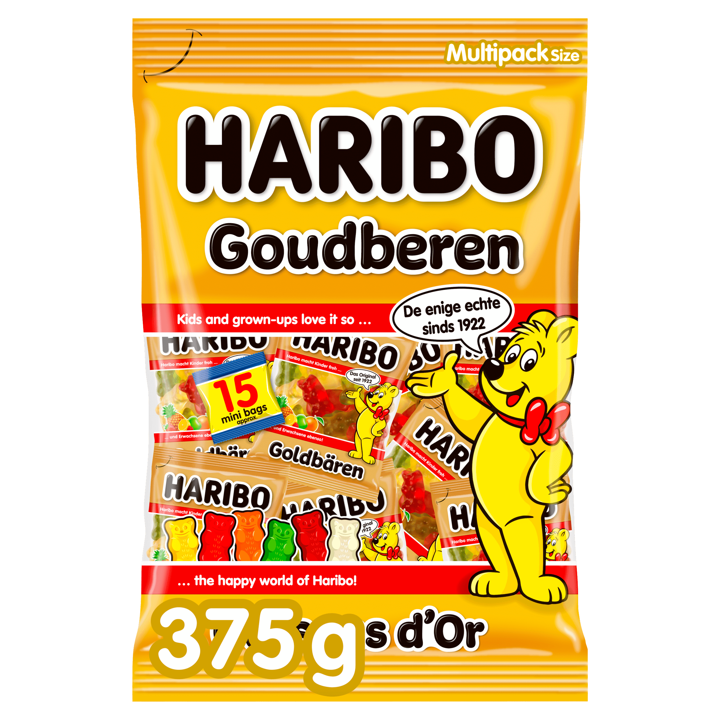 Haribo Goudberen Uitdeelzakjes