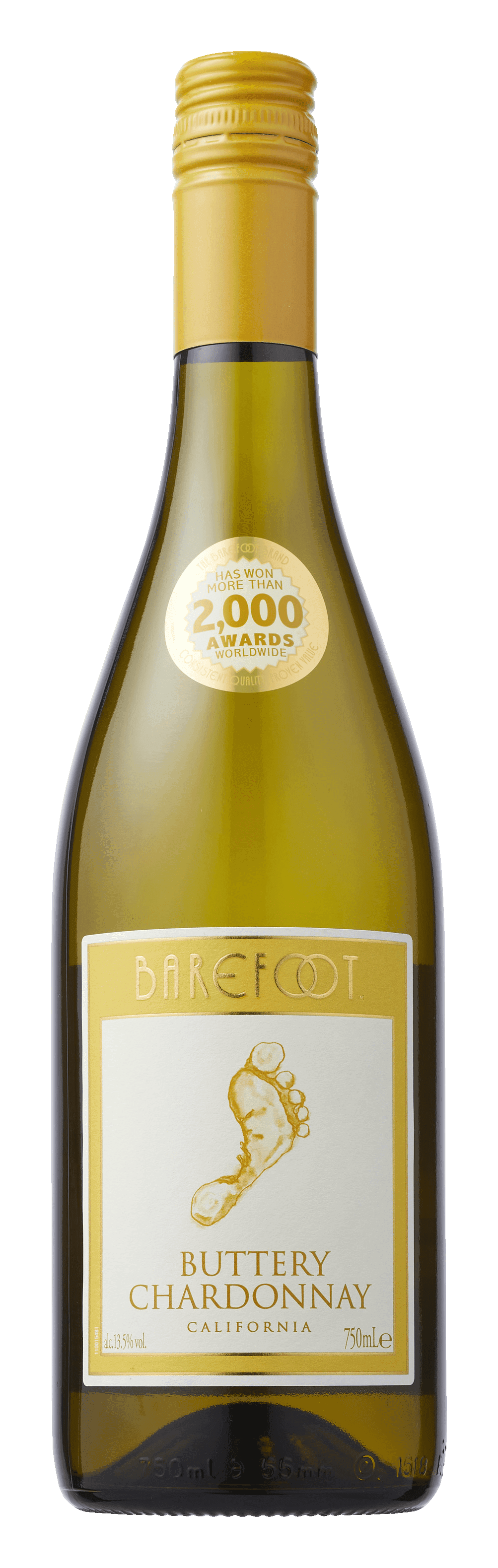 Barefoot Buttery Chardonnay