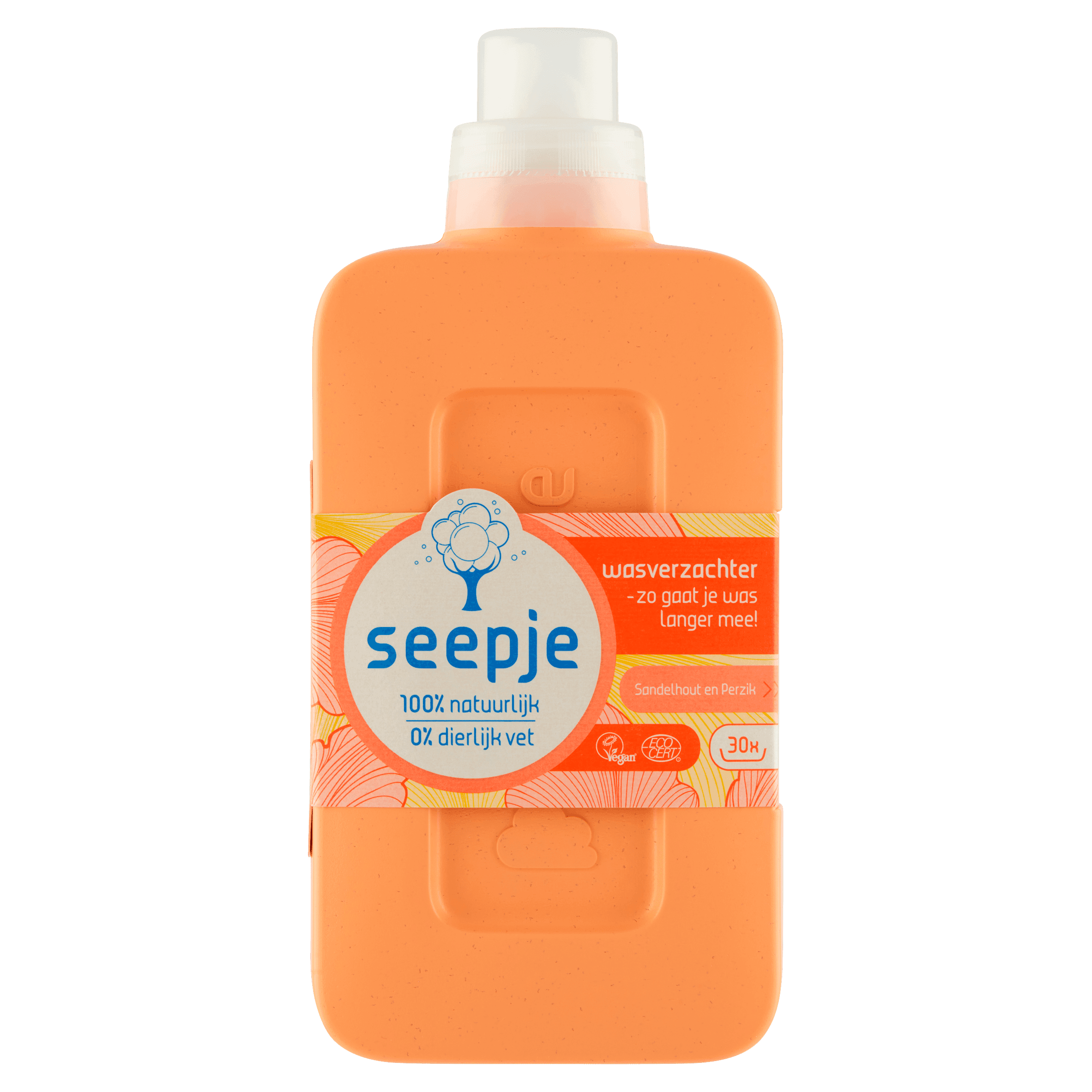 Seepje Wasverzachter 'Sandelhout en Perzik'