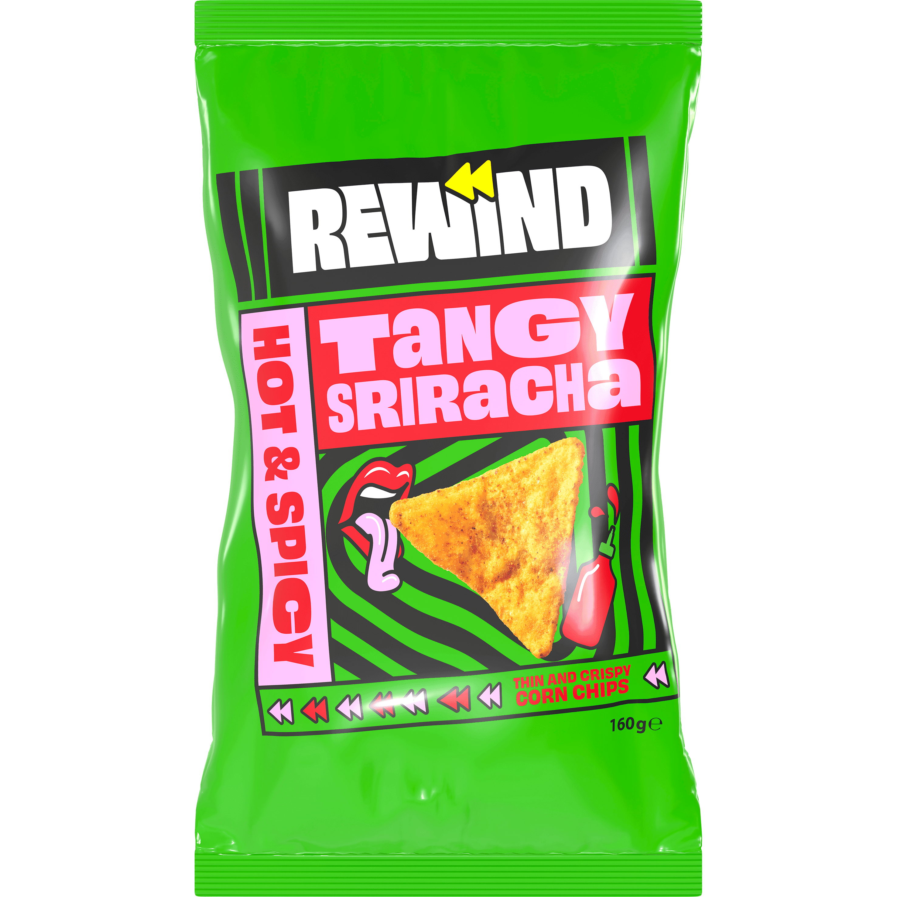 Rewind Corn Chips Tangy Sriracha