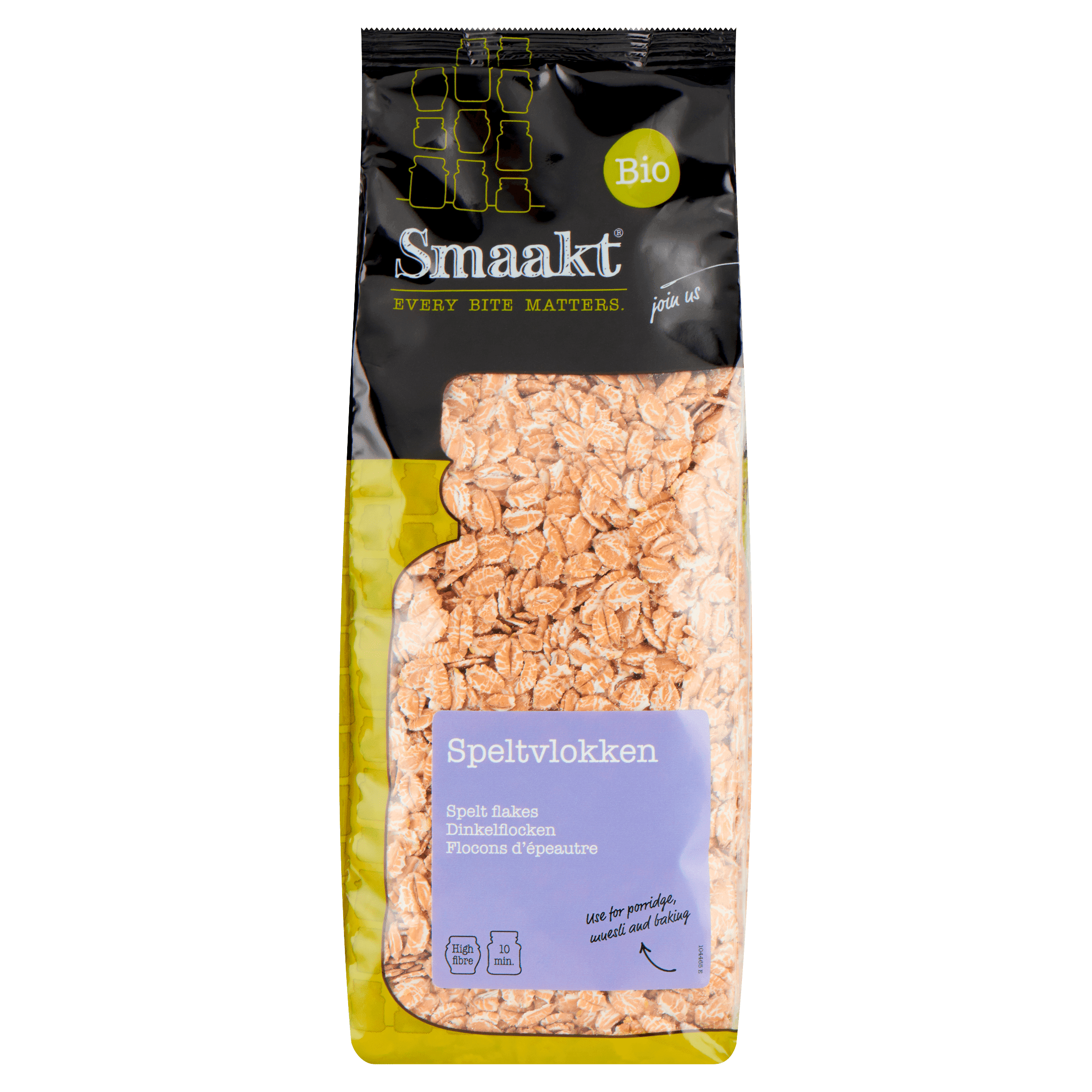 Smaakt Speltvlokken biologisch