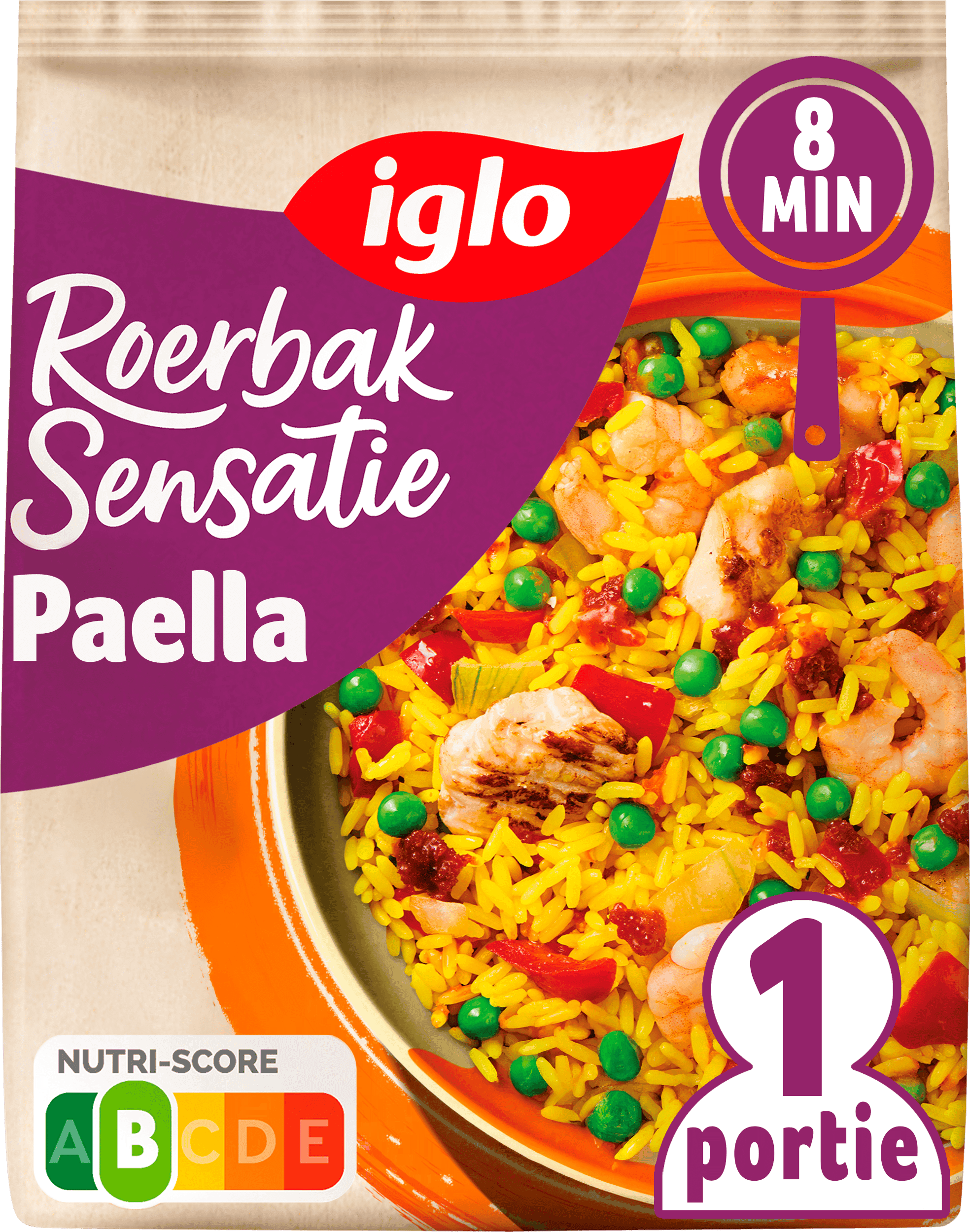 Iglo Roerbaksensatie Paella