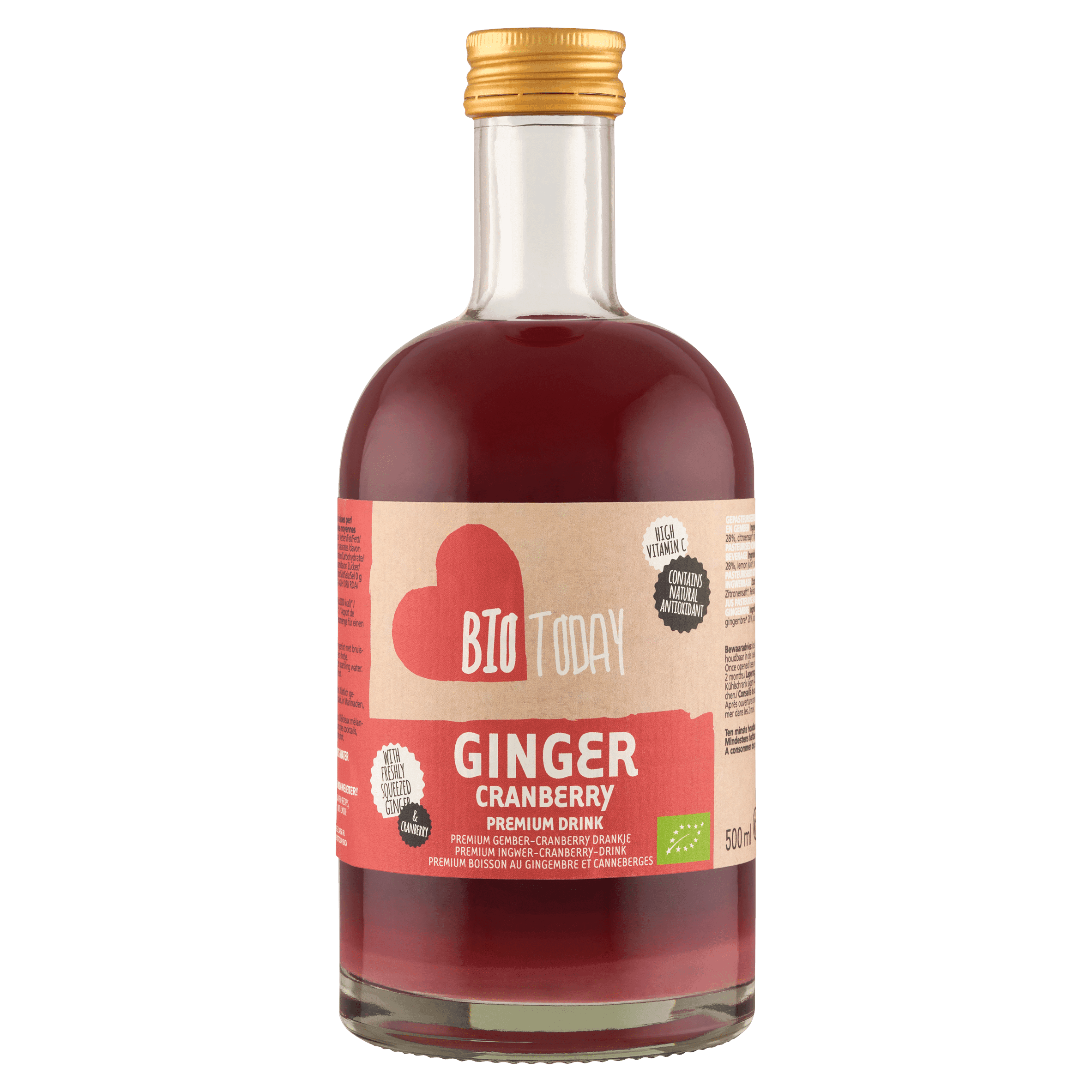 BioToday Ginger cranberry premium drink
