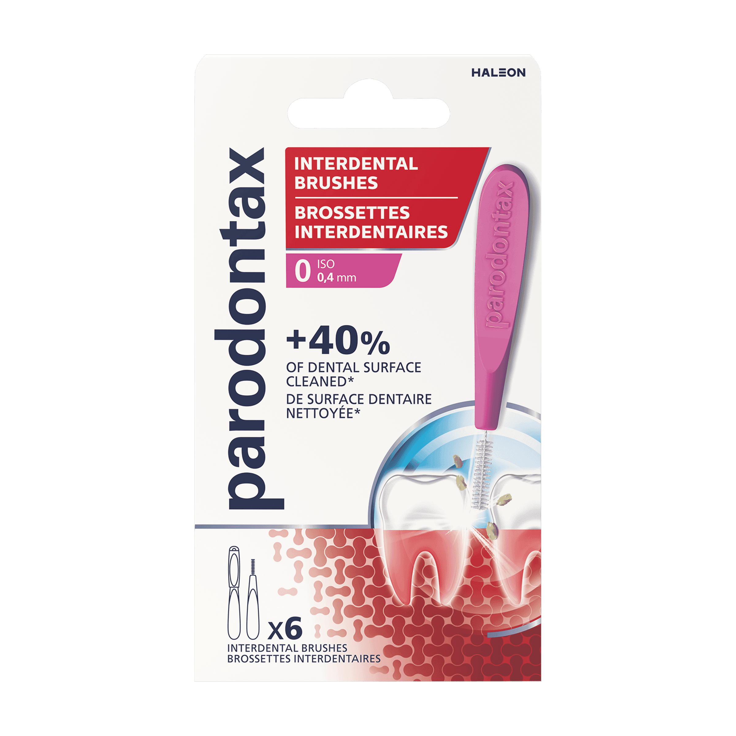 Parodontax Interdental borstel maat 0