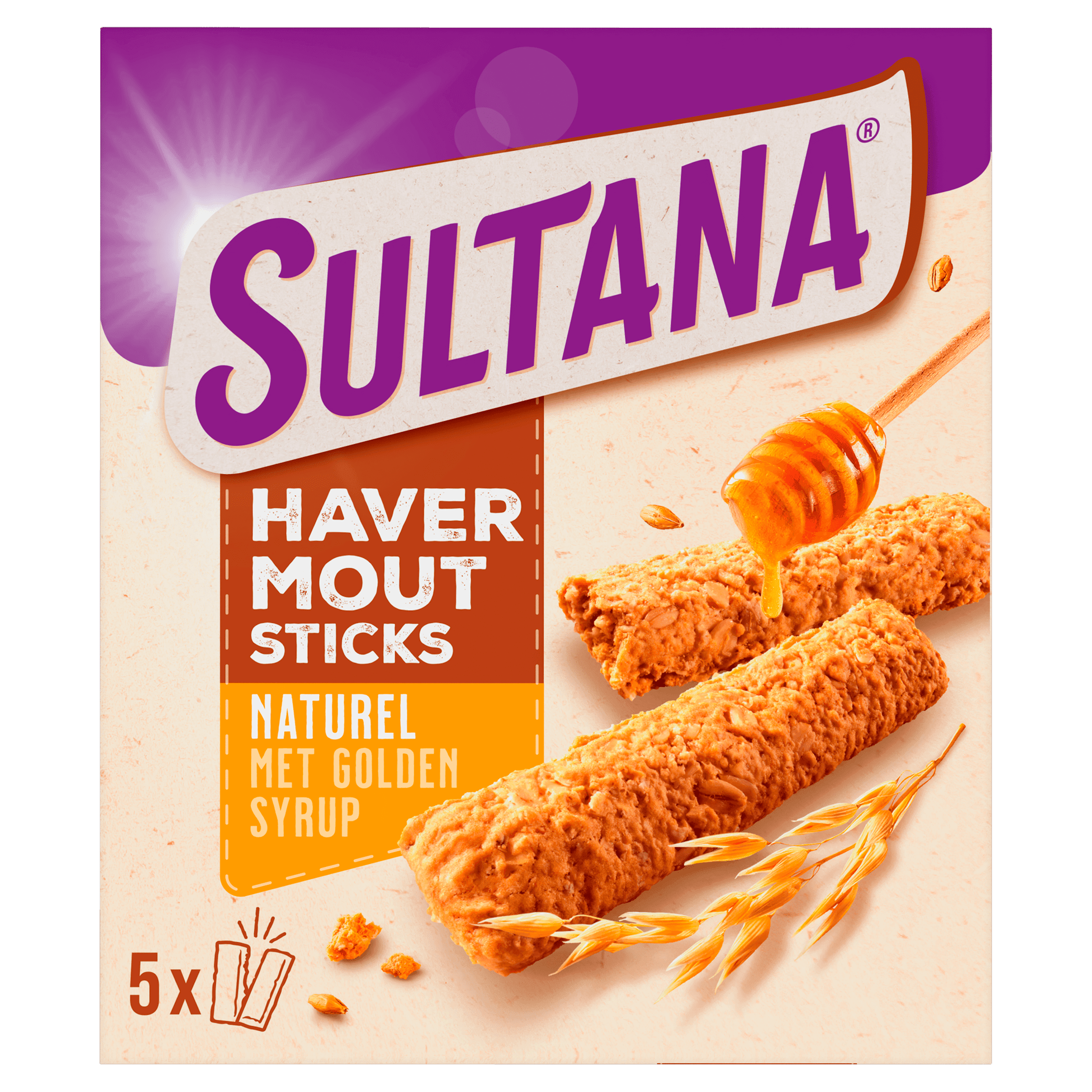 Verkade Sultana havermout sticks naturel