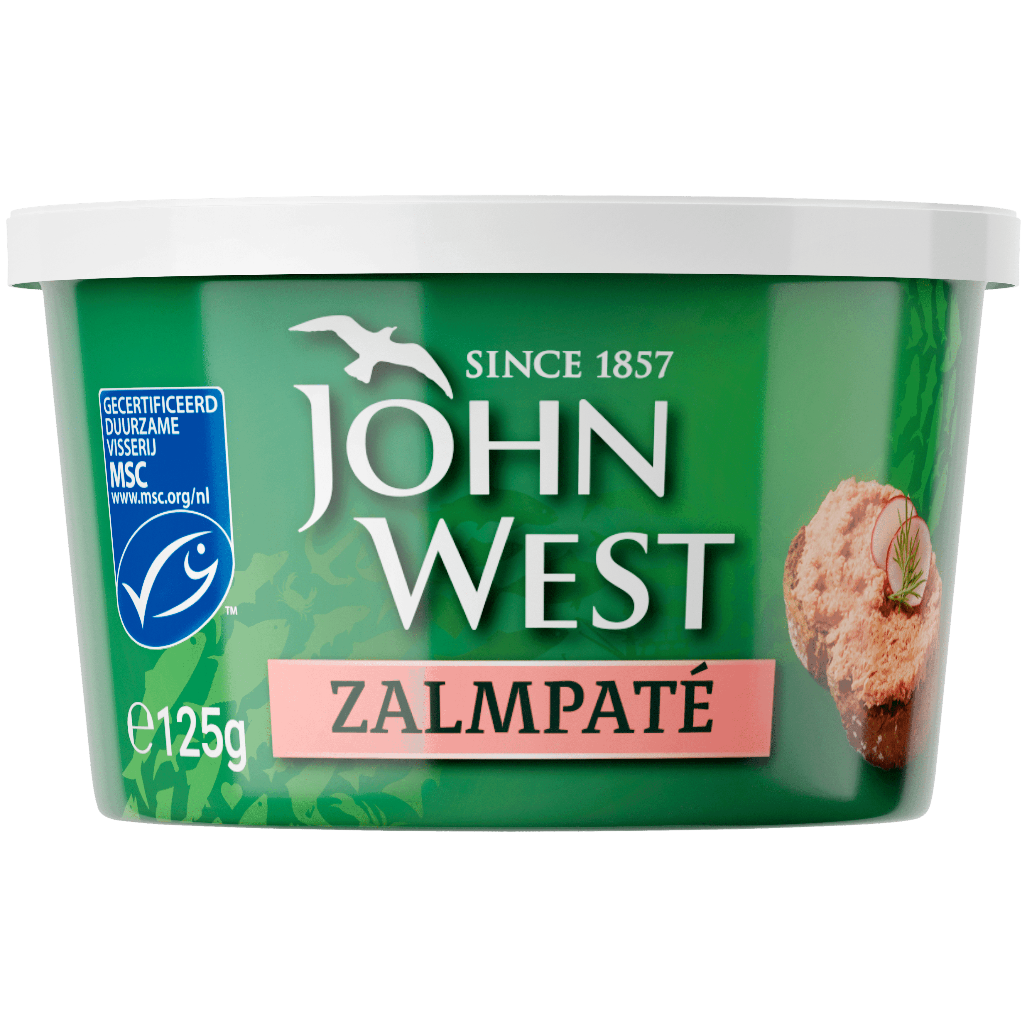 John West Zalm Pate MSC