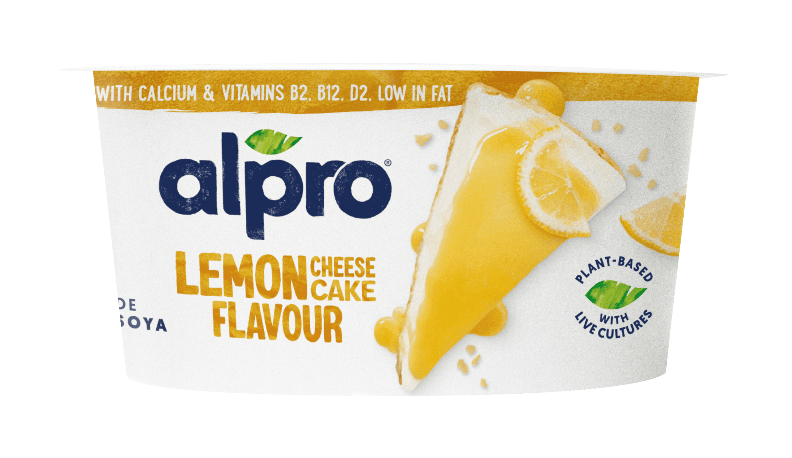 Alpro Plantaardige variatie op Yoghurt Lemon