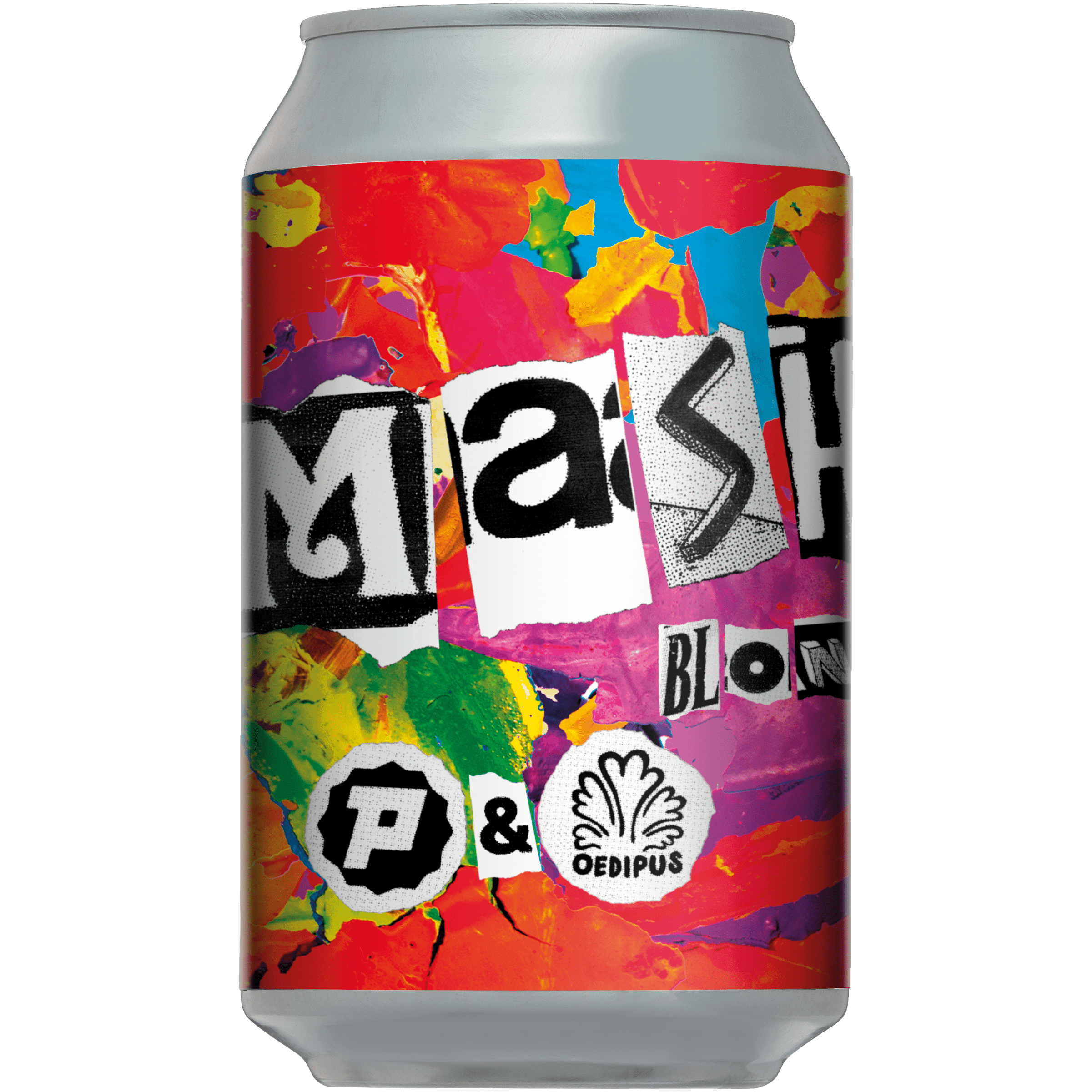 Oedipus Mash blond bier blik
