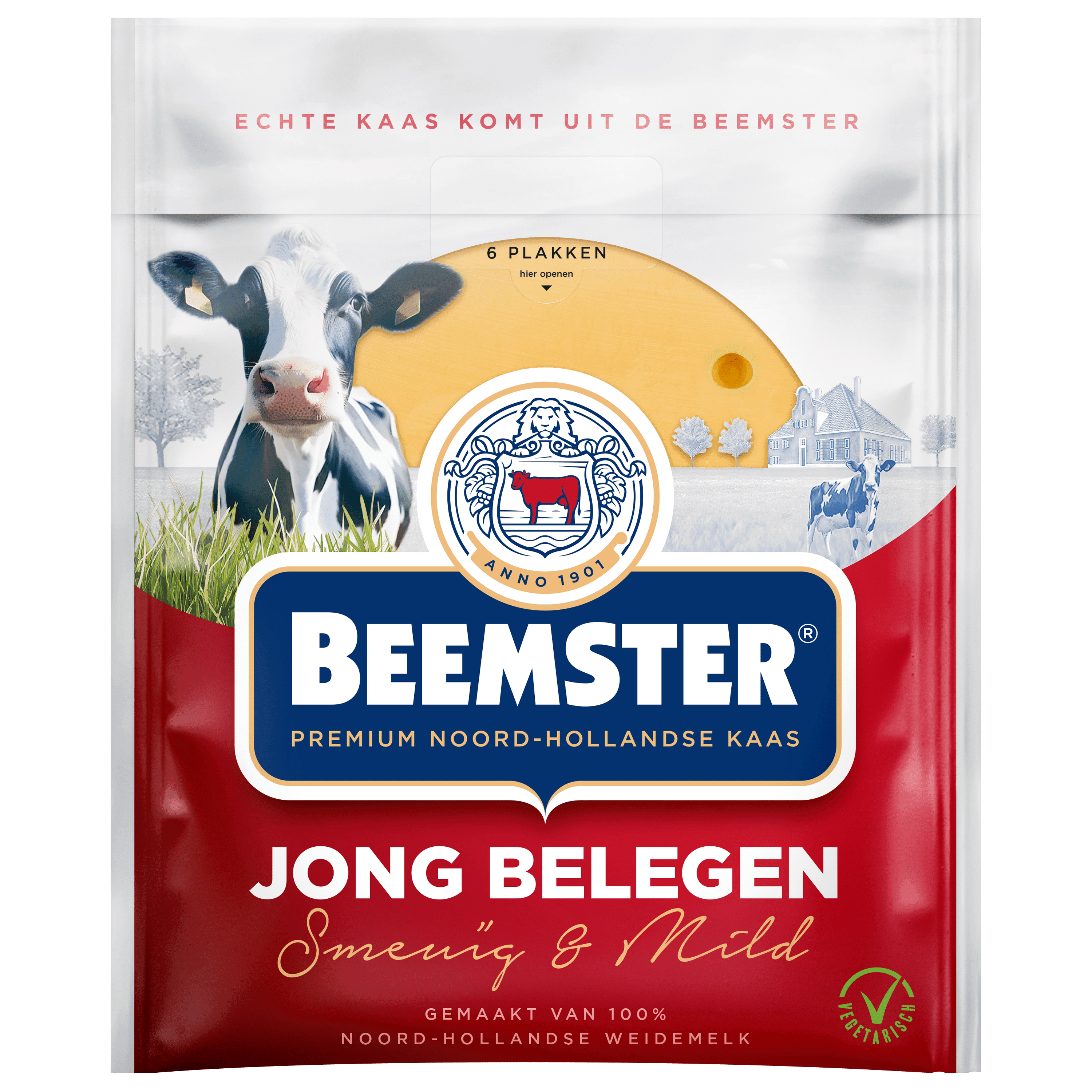 Beemster 48+ Jong Belegen plakken