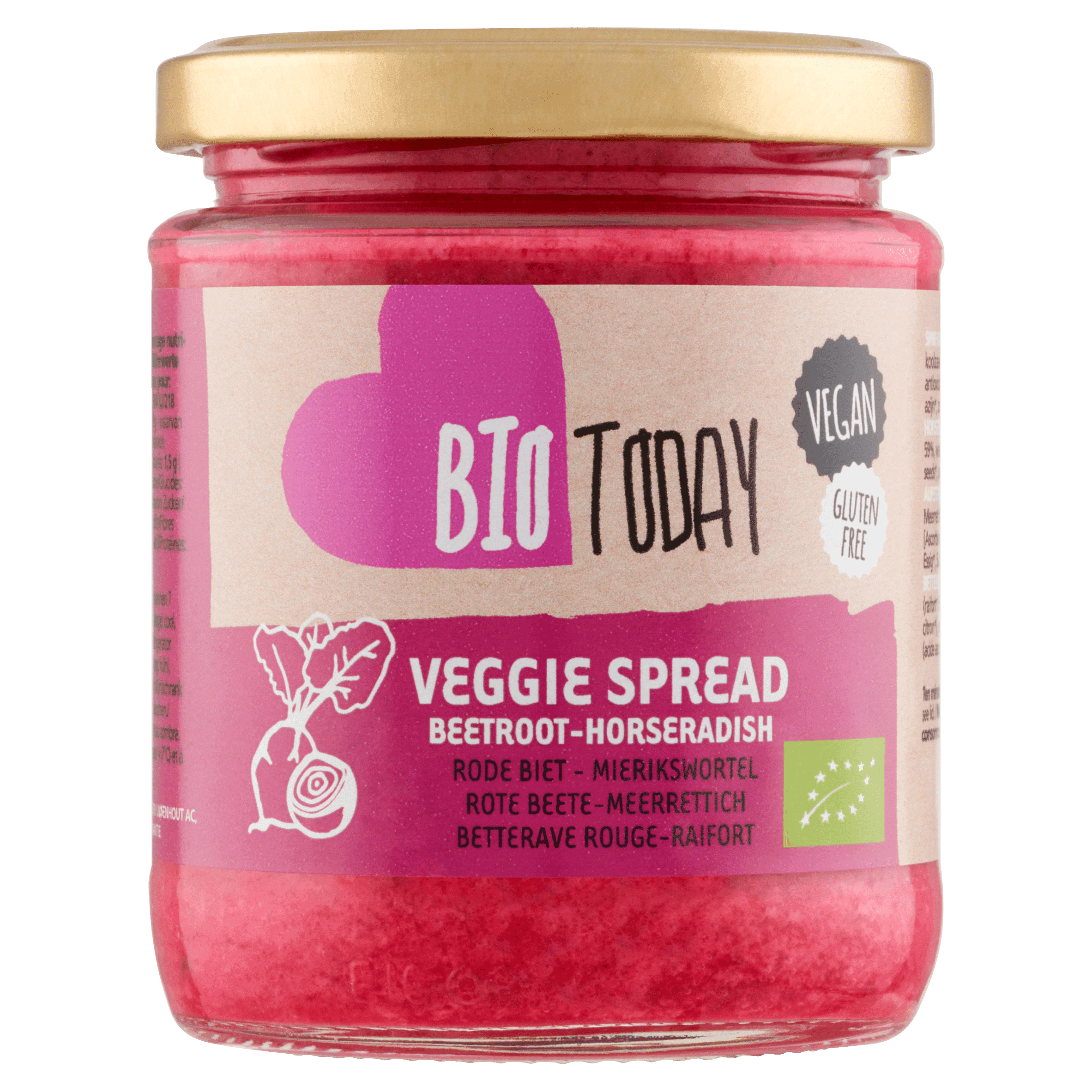 BioToday Spread veggie red beet bio