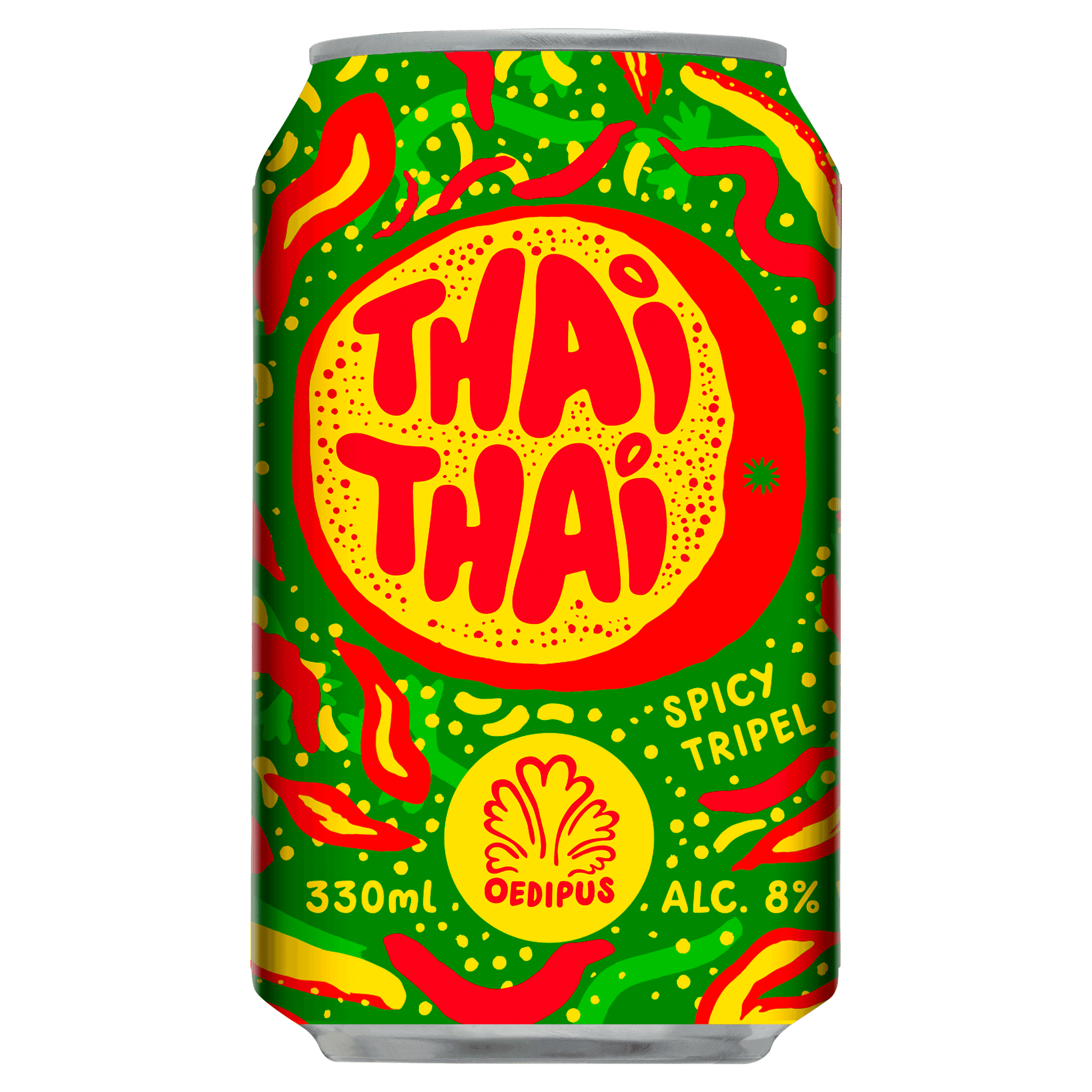 Oedipus Thai Thai bier blik